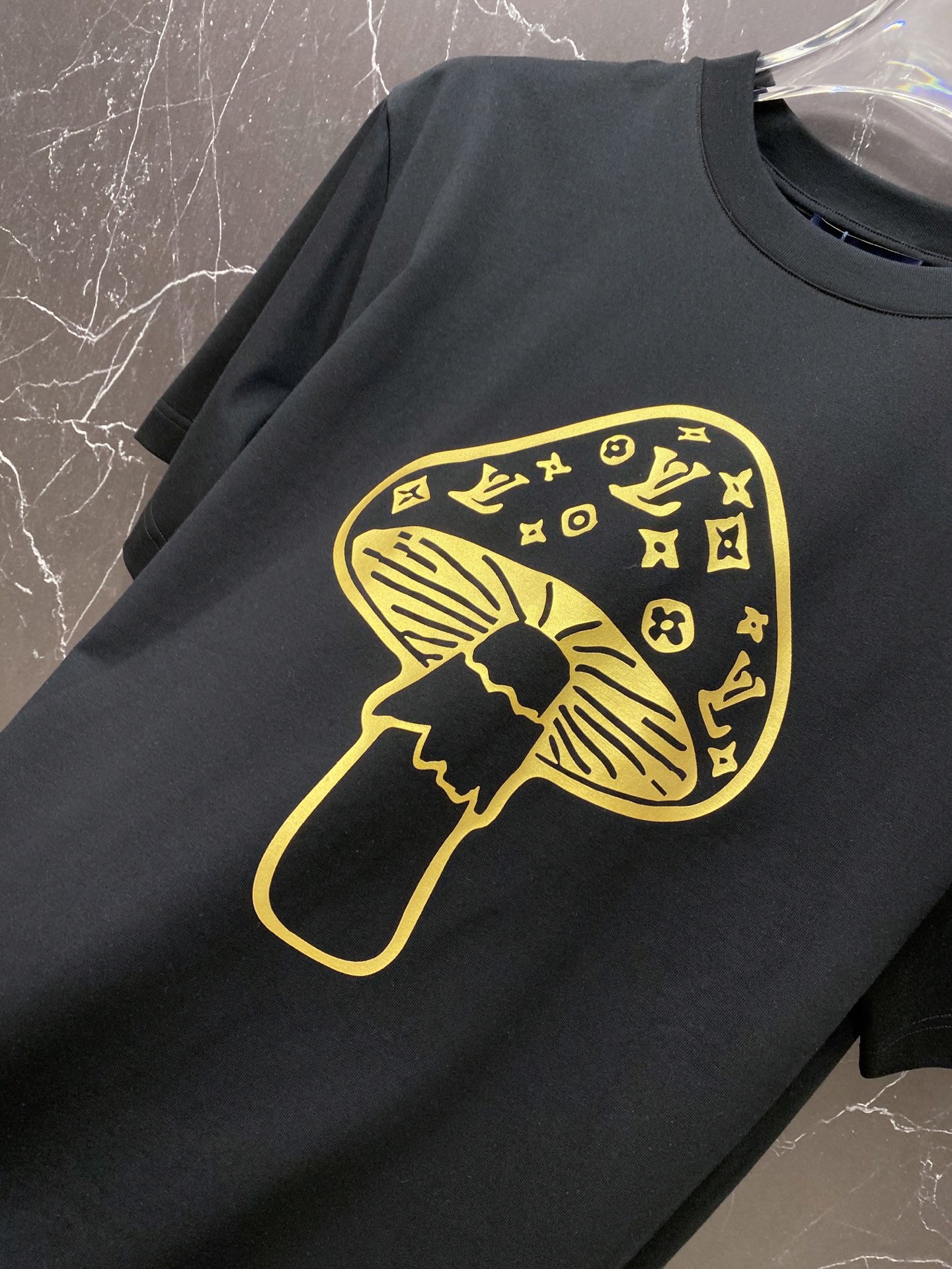 Louis Vuitton Basic Clothing Cotton Black S-l-xxl