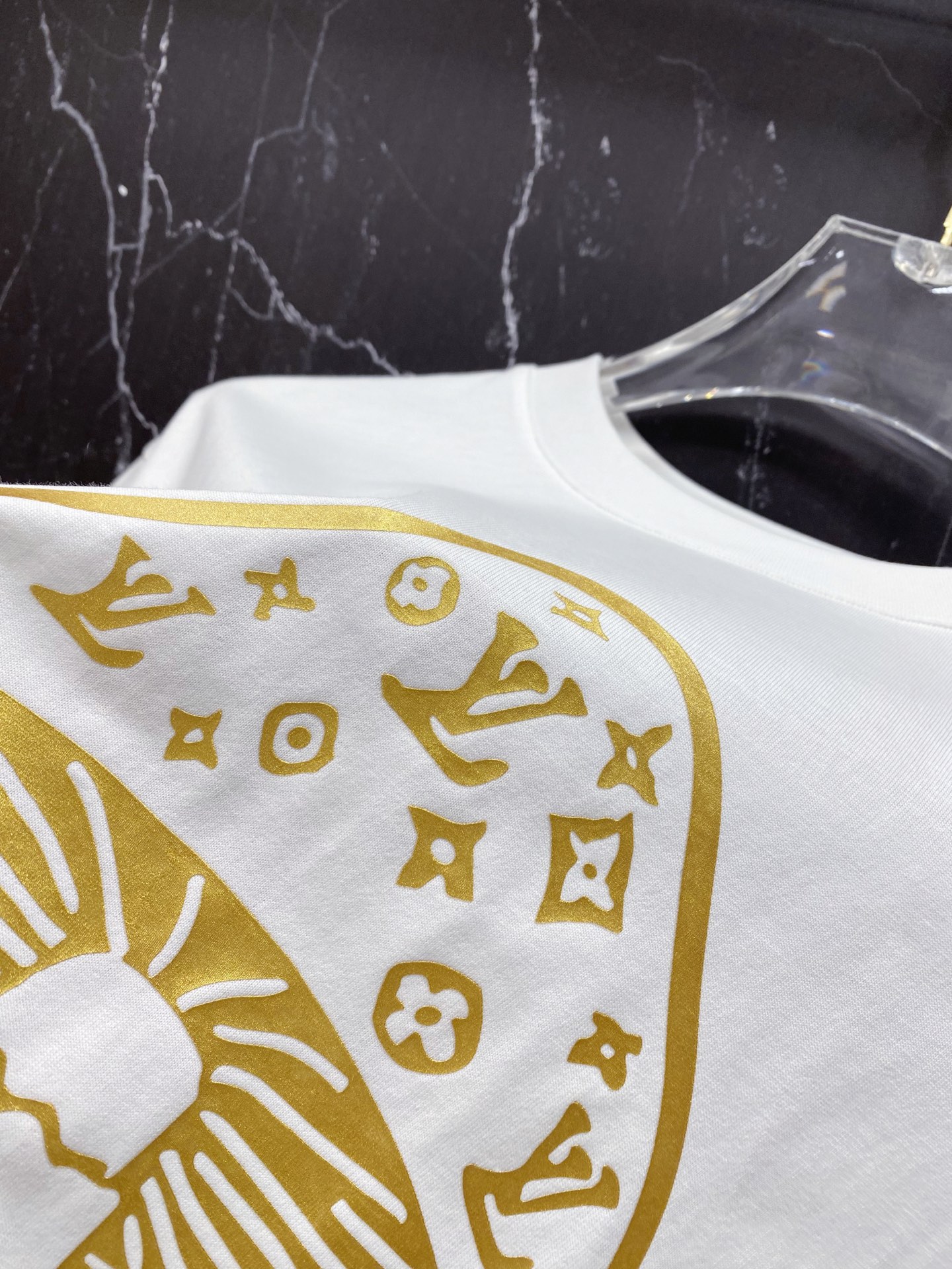 Louis Vuitton Basic Clothing Cotton Black S-l-xxl