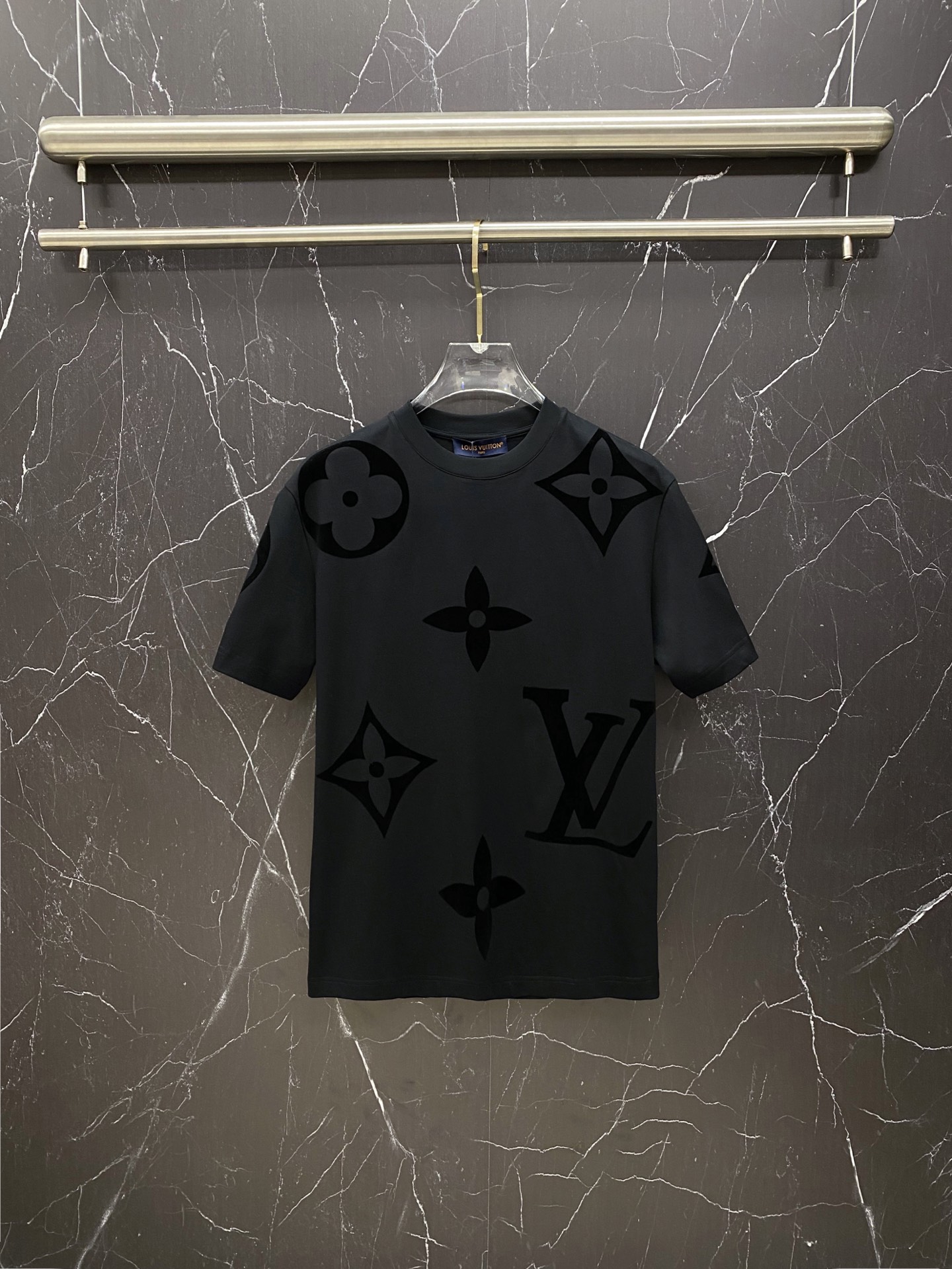 Louis Vuitton Basic Clothing Cotton Black S-l-xxl
