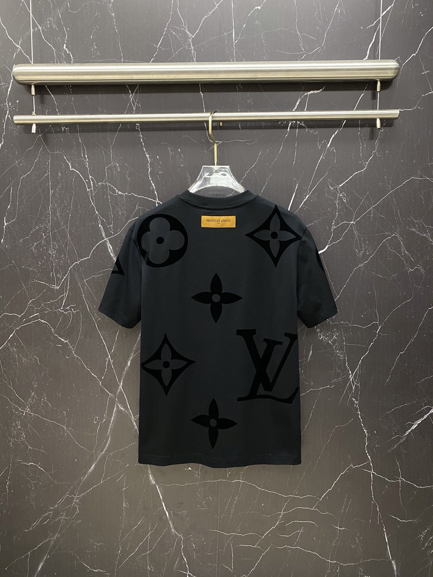 Louis Vuitton Basic Clothing Cotton Black S-l-xxl
