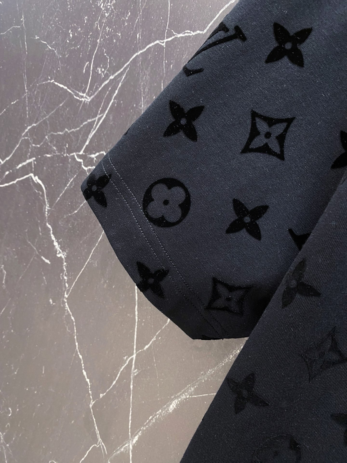 Louis Vuitton Basic Clothing Cotton Black S-l-xxl