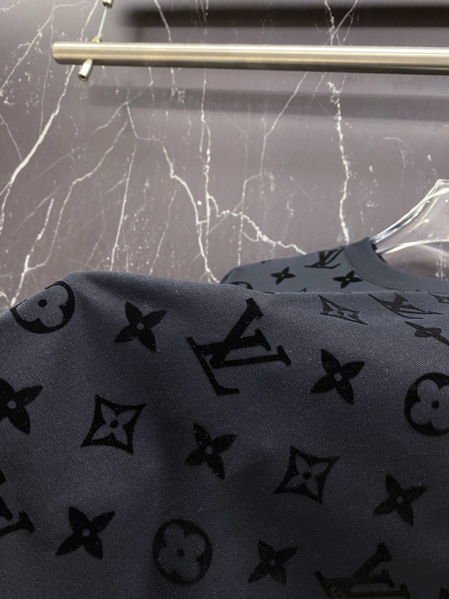 Louis Vuitton Basic Clothing Cotton Black S-l-xxl