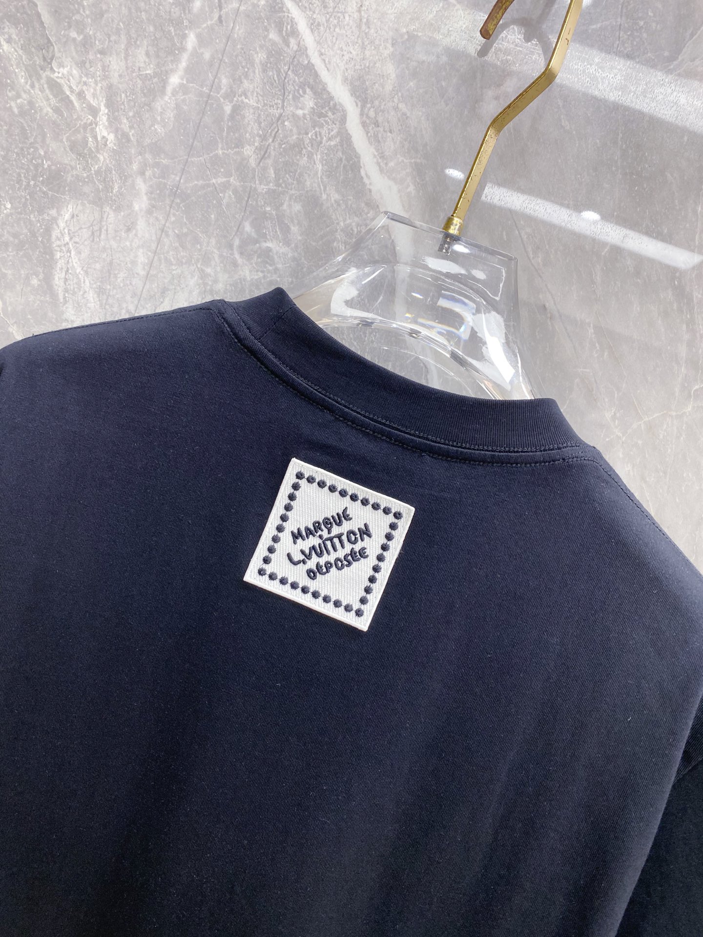 Louis Vuitton Basic Clothing Cotton Black S-l-xxl