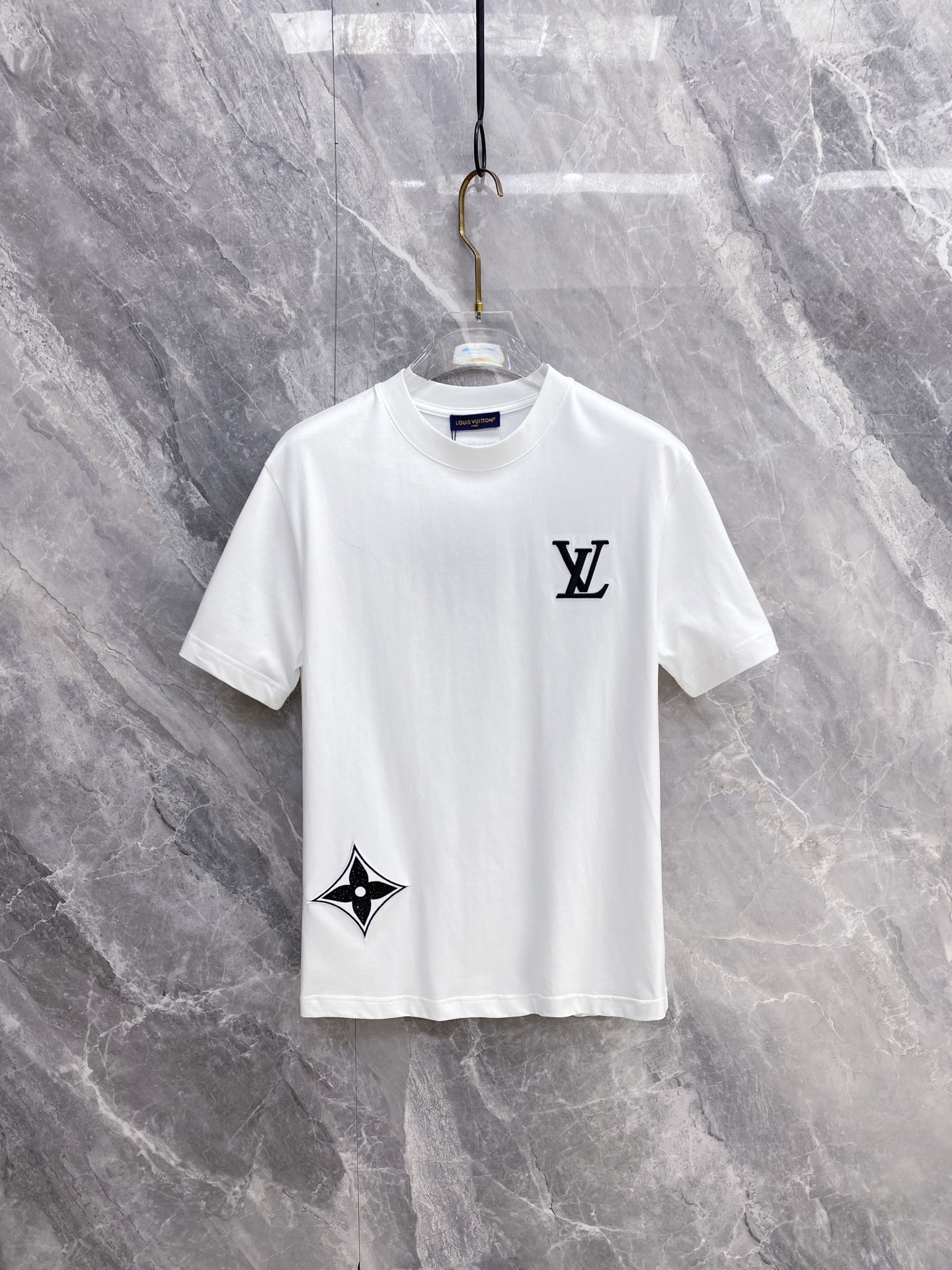 Louis Vuitton Basic Clothing Cotton Black S-l-xxl