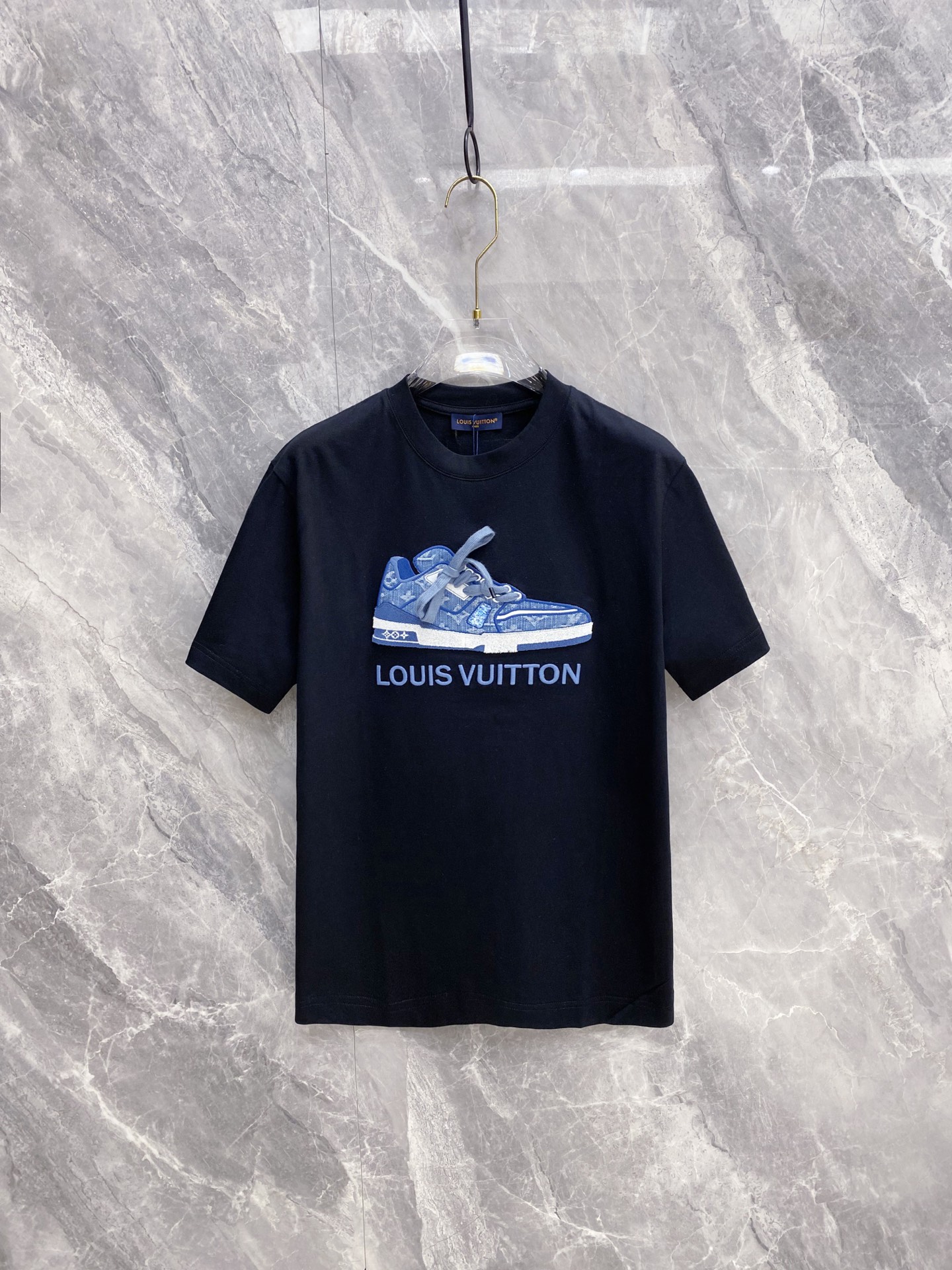 Louis Vuitton Basic Clothing Cotton Black S-l-xxl