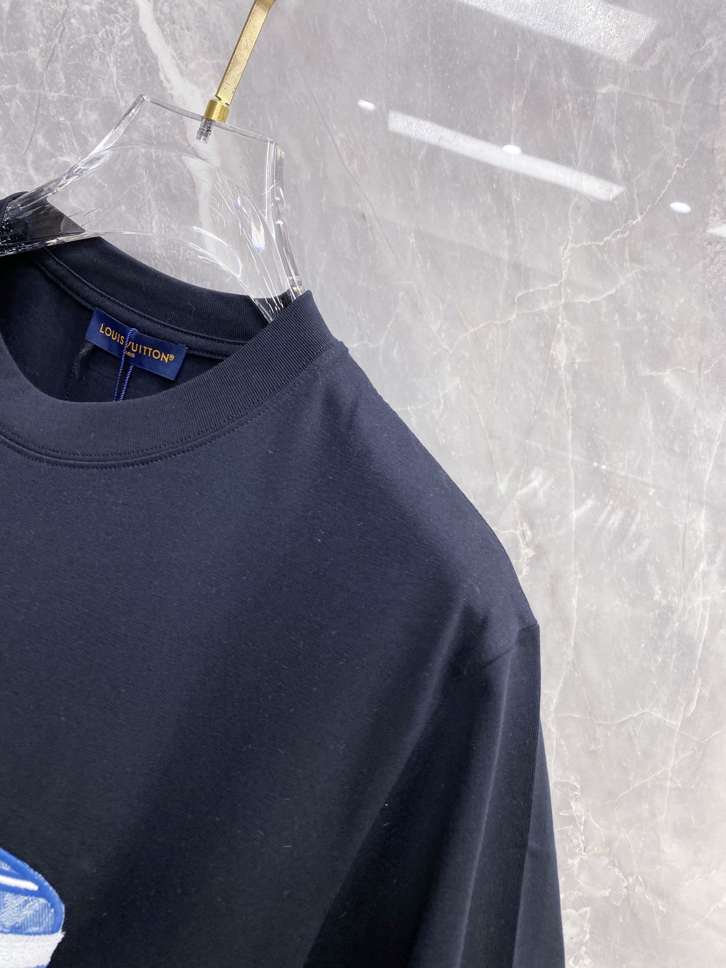 Louis Vuitton Basic Clothing Cotton Black S-l-xxl