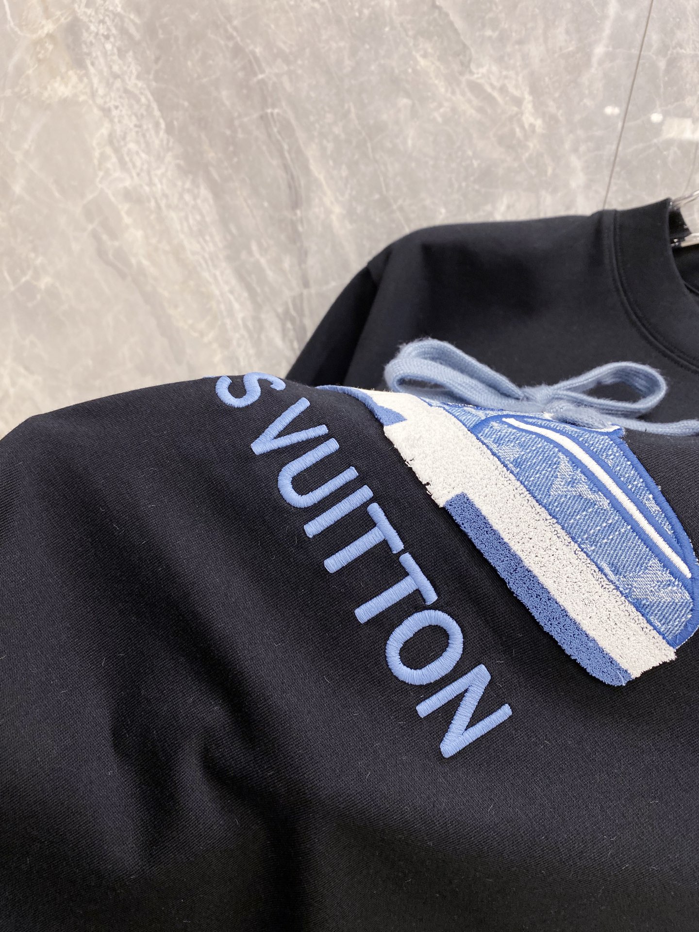 Louis Vuitton Basic Clothing Cotton Black S-l-xxl