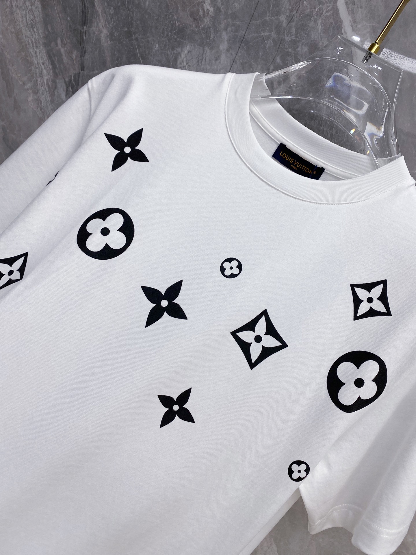 Louis Vuitton Basic Clothing Cotton Black S-l-xxl