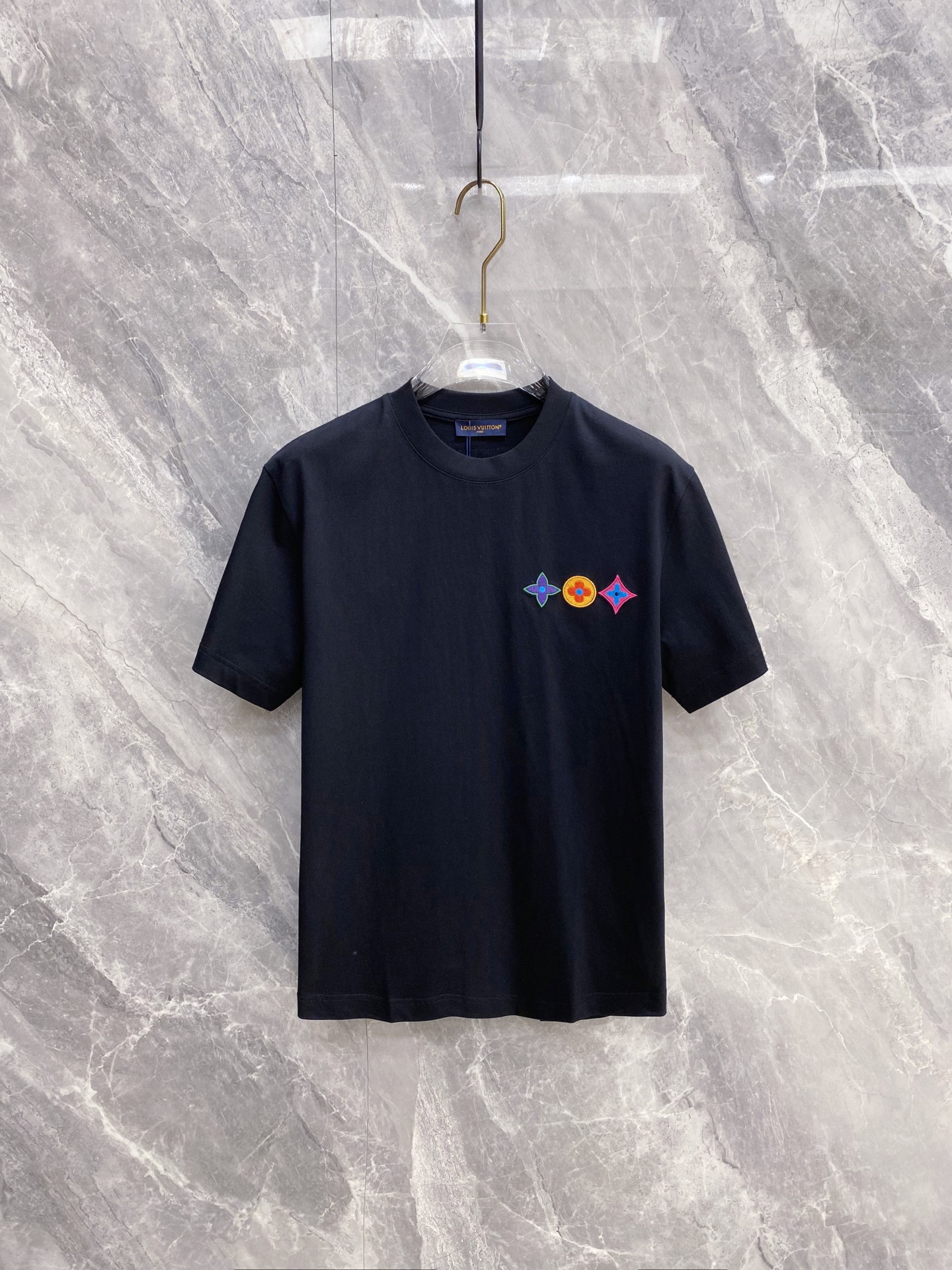 Louis Vuitton Basic Clothing Cotton Black S-l-xxl