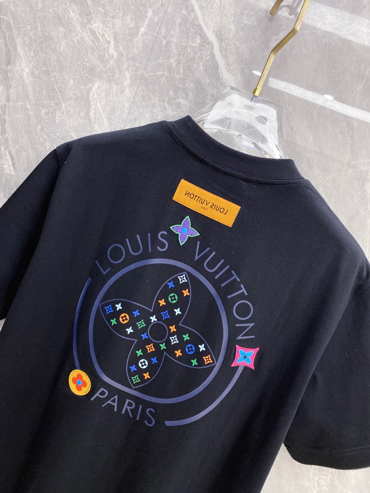 Louis Vuitton Basic Clothing Cotton Black S-l-xxl