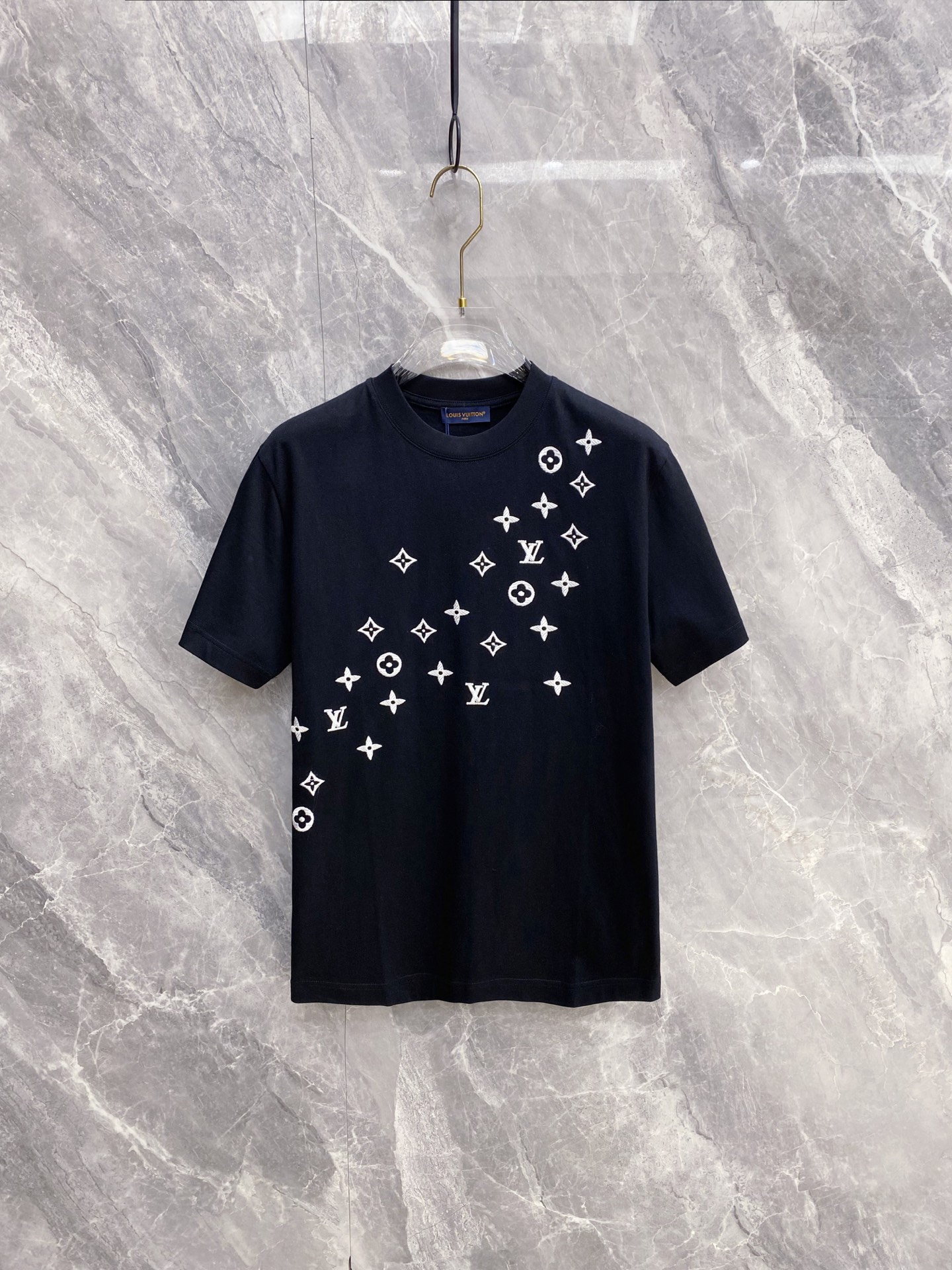 Louis Vuitton Basic Clothing Cotton Black S-l-xxl