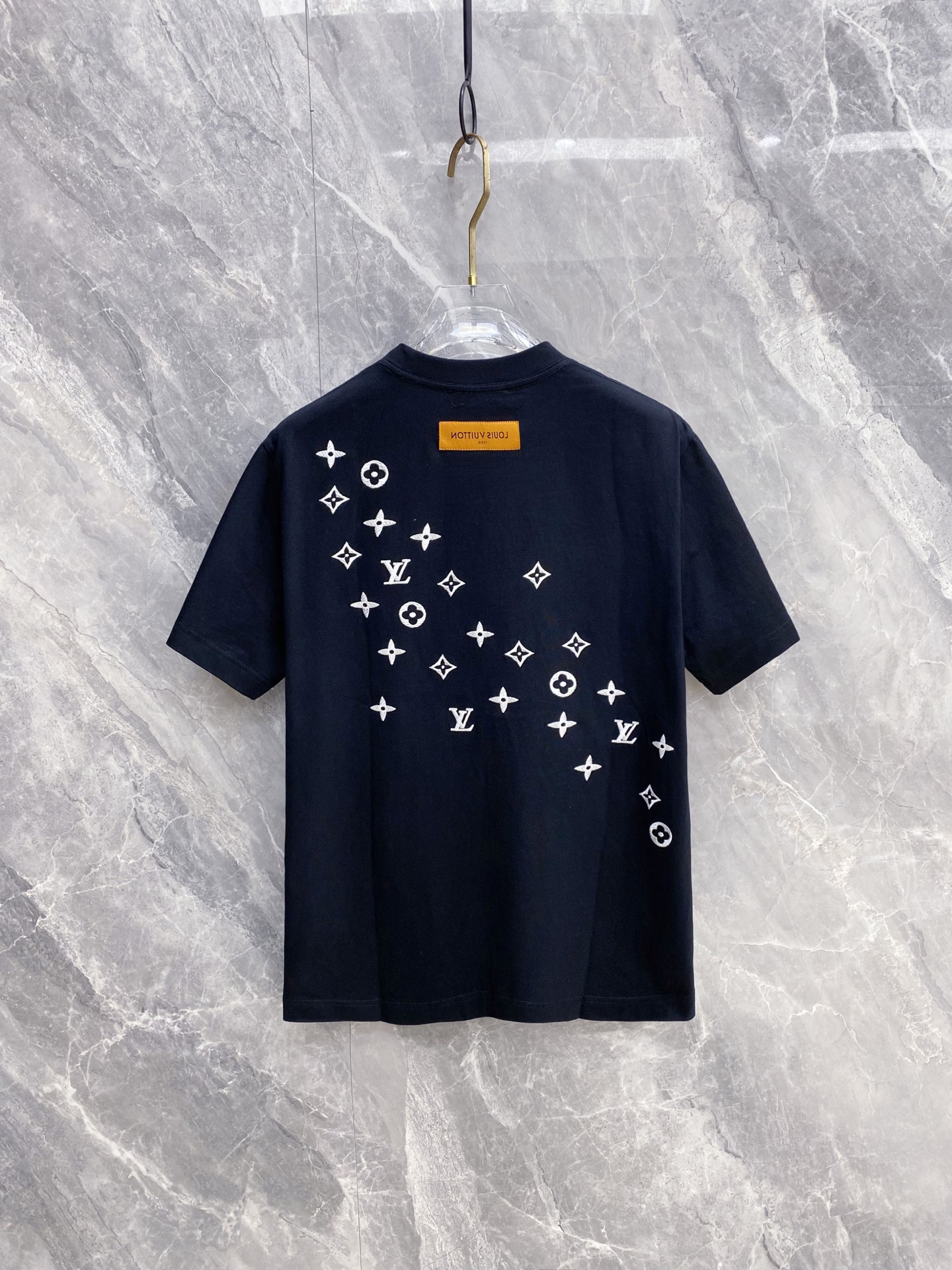 Louis Vuitton Basic Clothing Cotton Black S-l-xxl