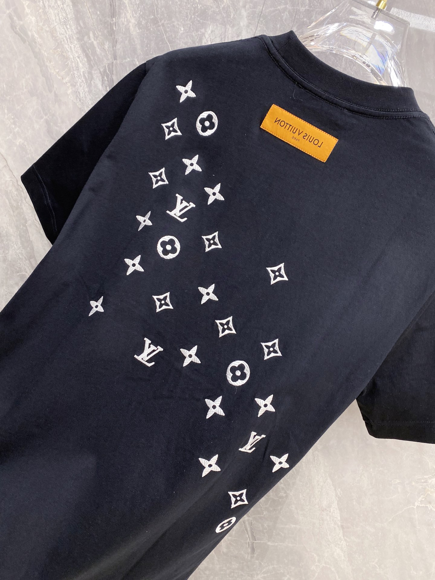 Louis Vuitton Basic Clothing Cotton Black S-l-xxl