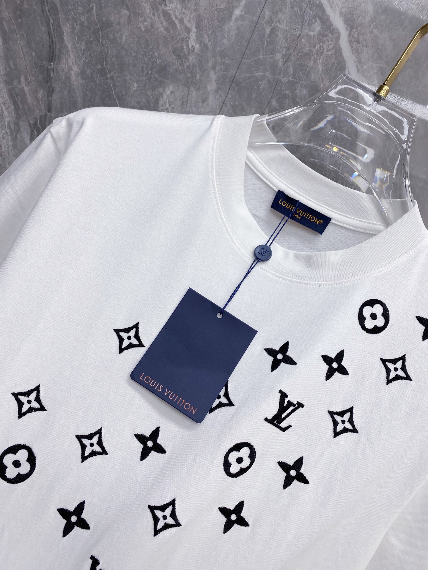 Louis Vuitton Basic Clothing Cotton Black S-l-xxl