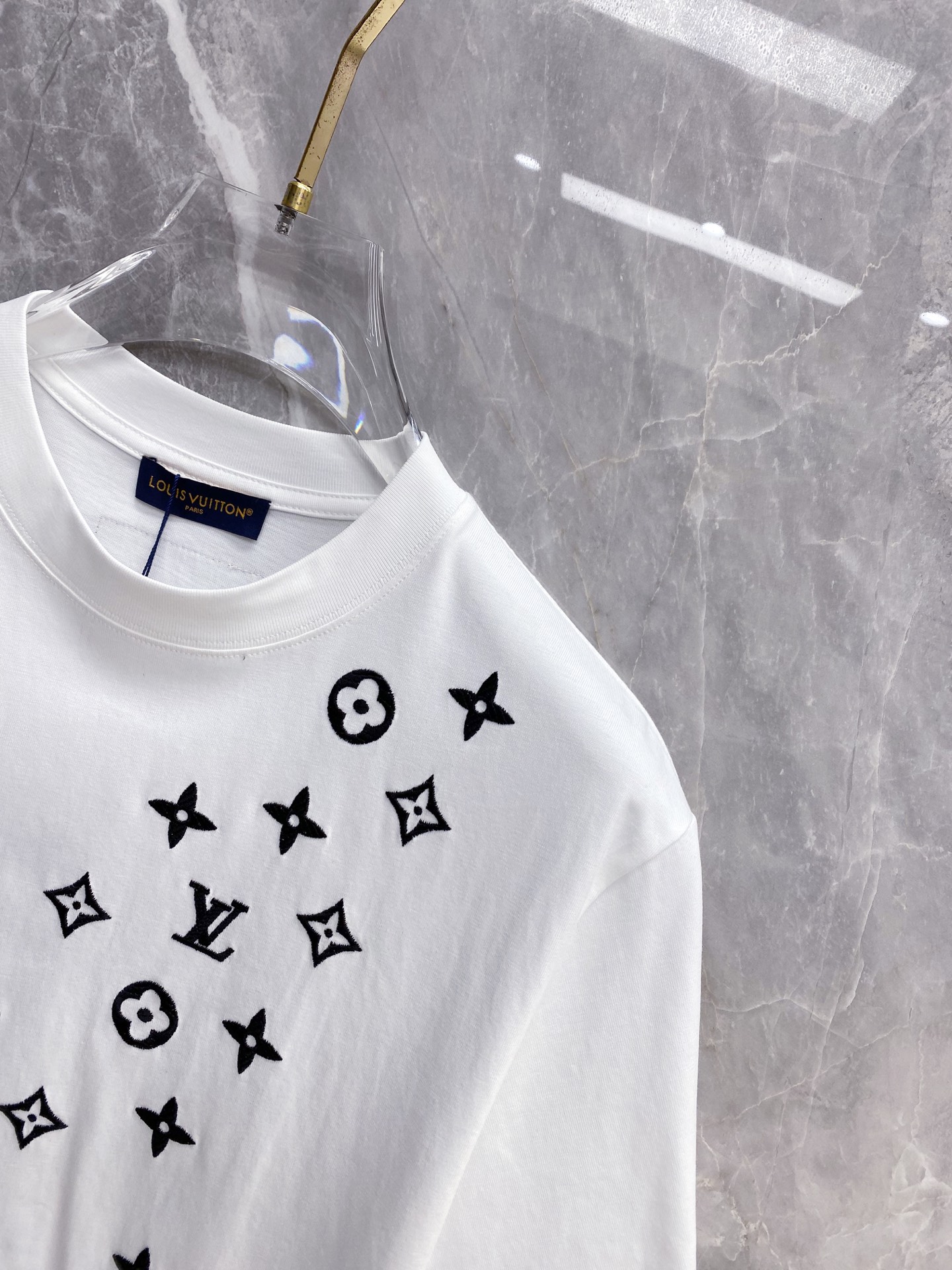 Louis Vuitton Basic Clothing Cotton Black S-l-xxl