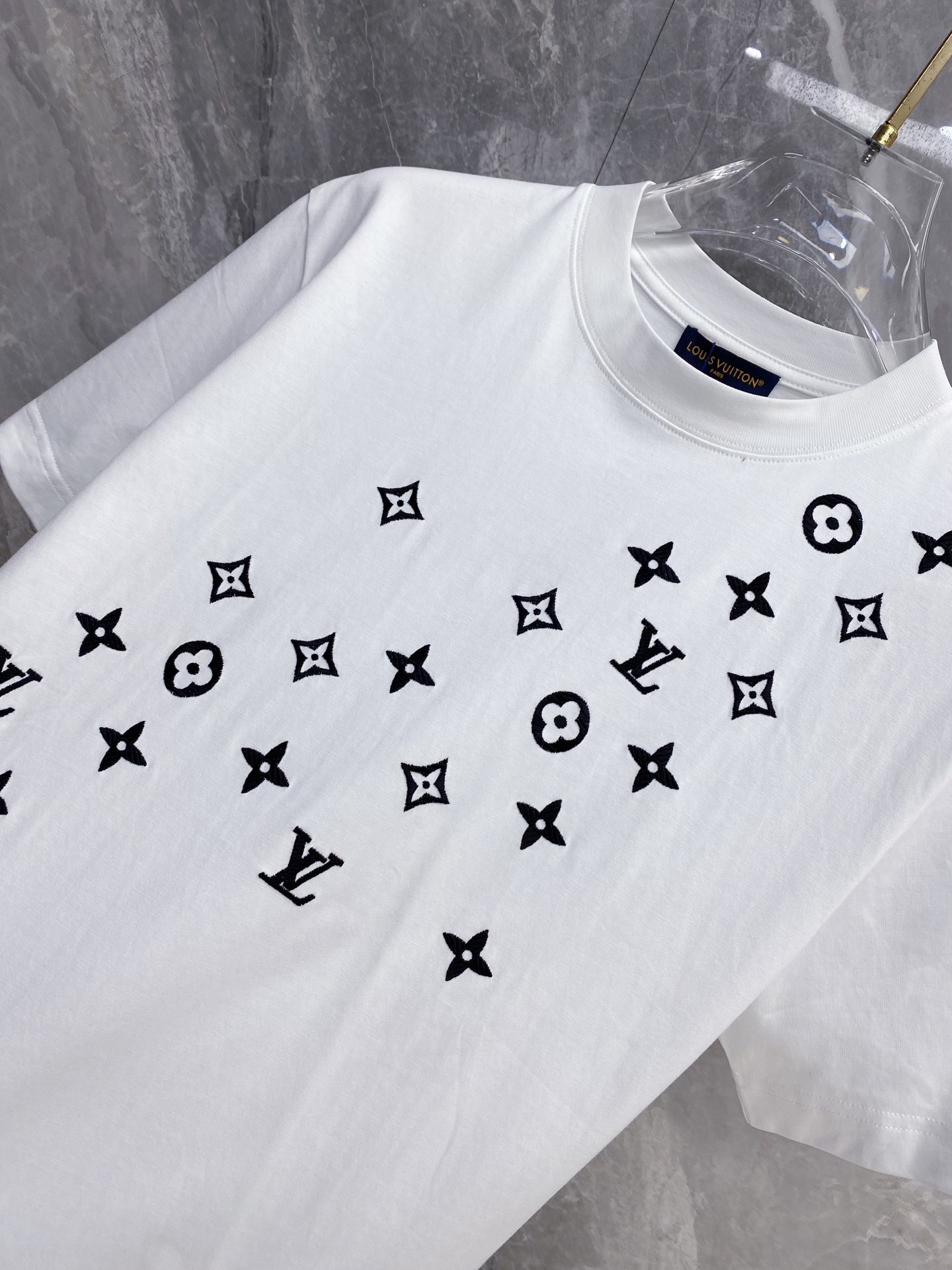 Louis Vuitton Basic Clothing Cotton Black S-l-xxl