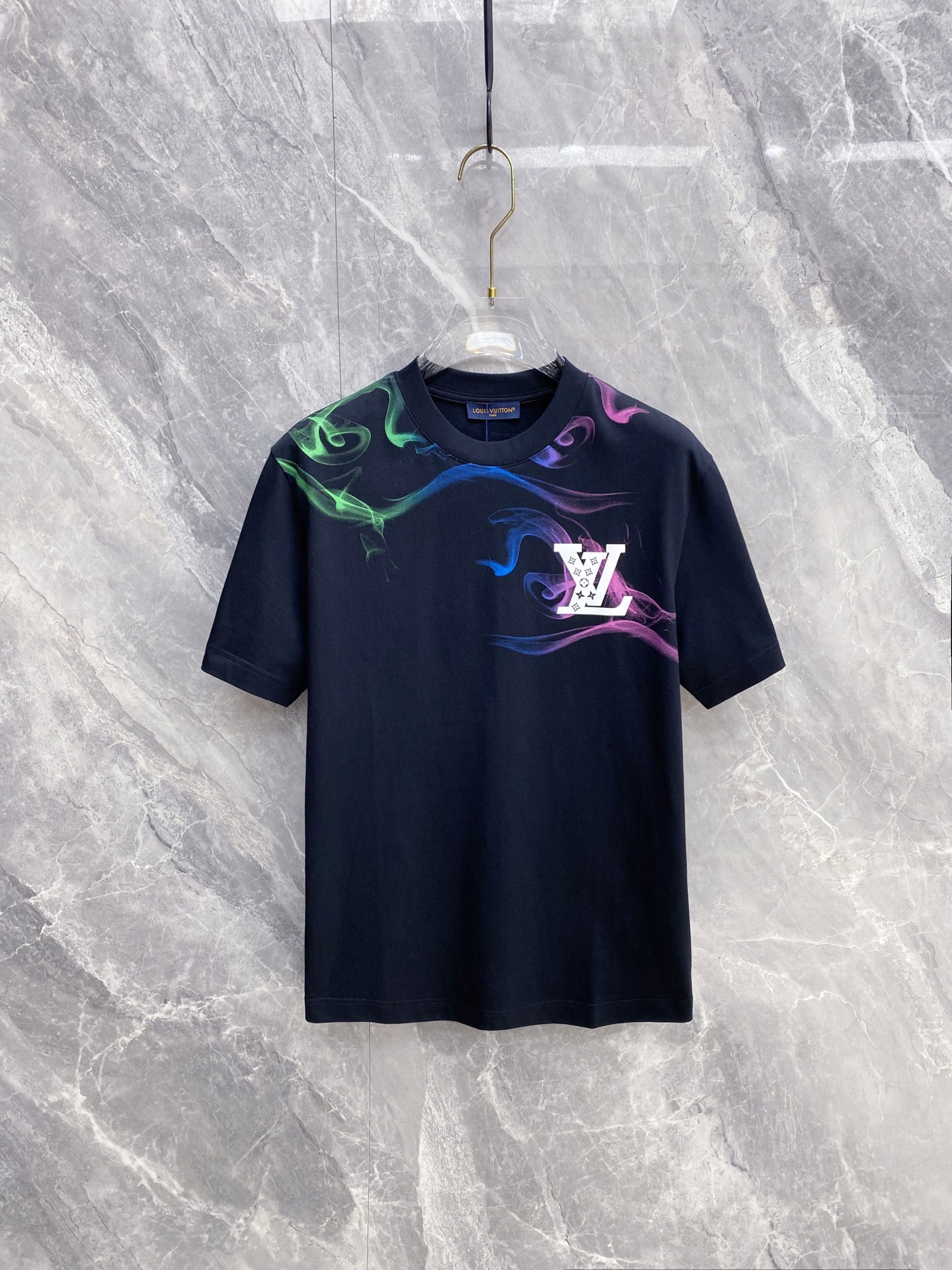 Louis Vuitton Basic Clothing Cotton Black S-l-xxl