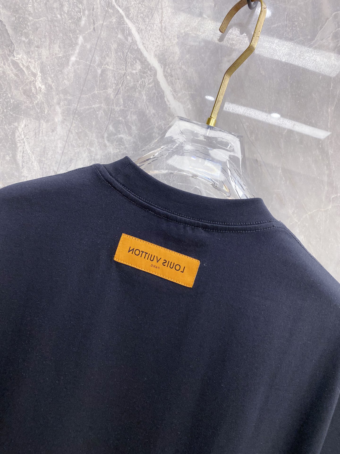 Louis Vuitton Basic Clothing Cotton Black S-l-xxl