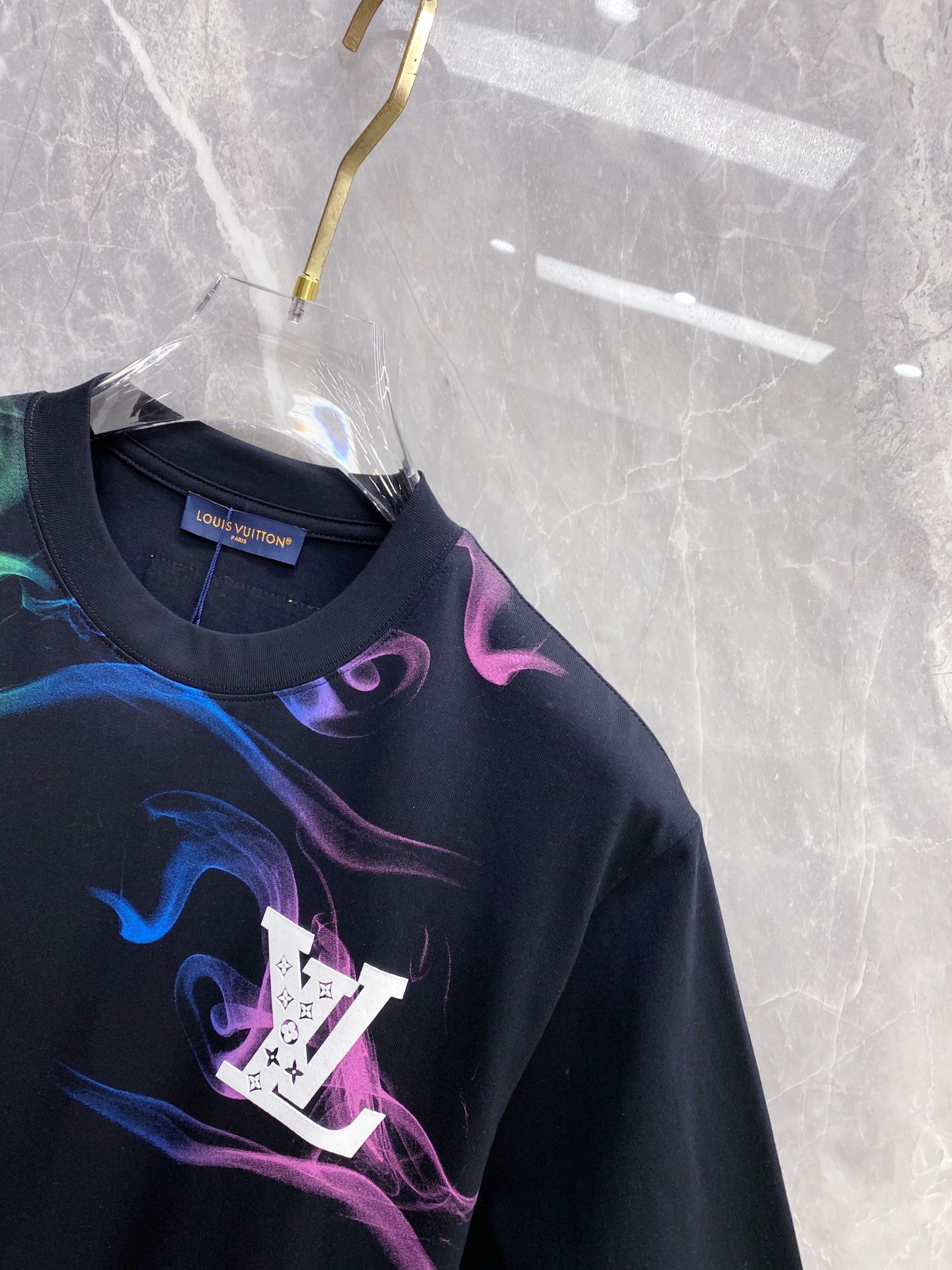 Louis Vuitton Basic Clothing Cotton Black S-l-xxl