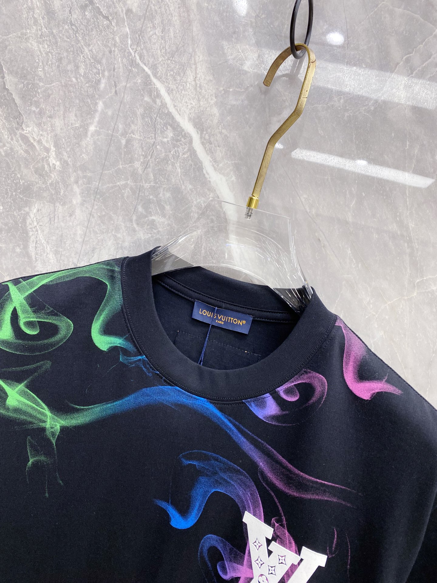 Louis Vuitton Basic Clothing Cotton Black S-l-xxl