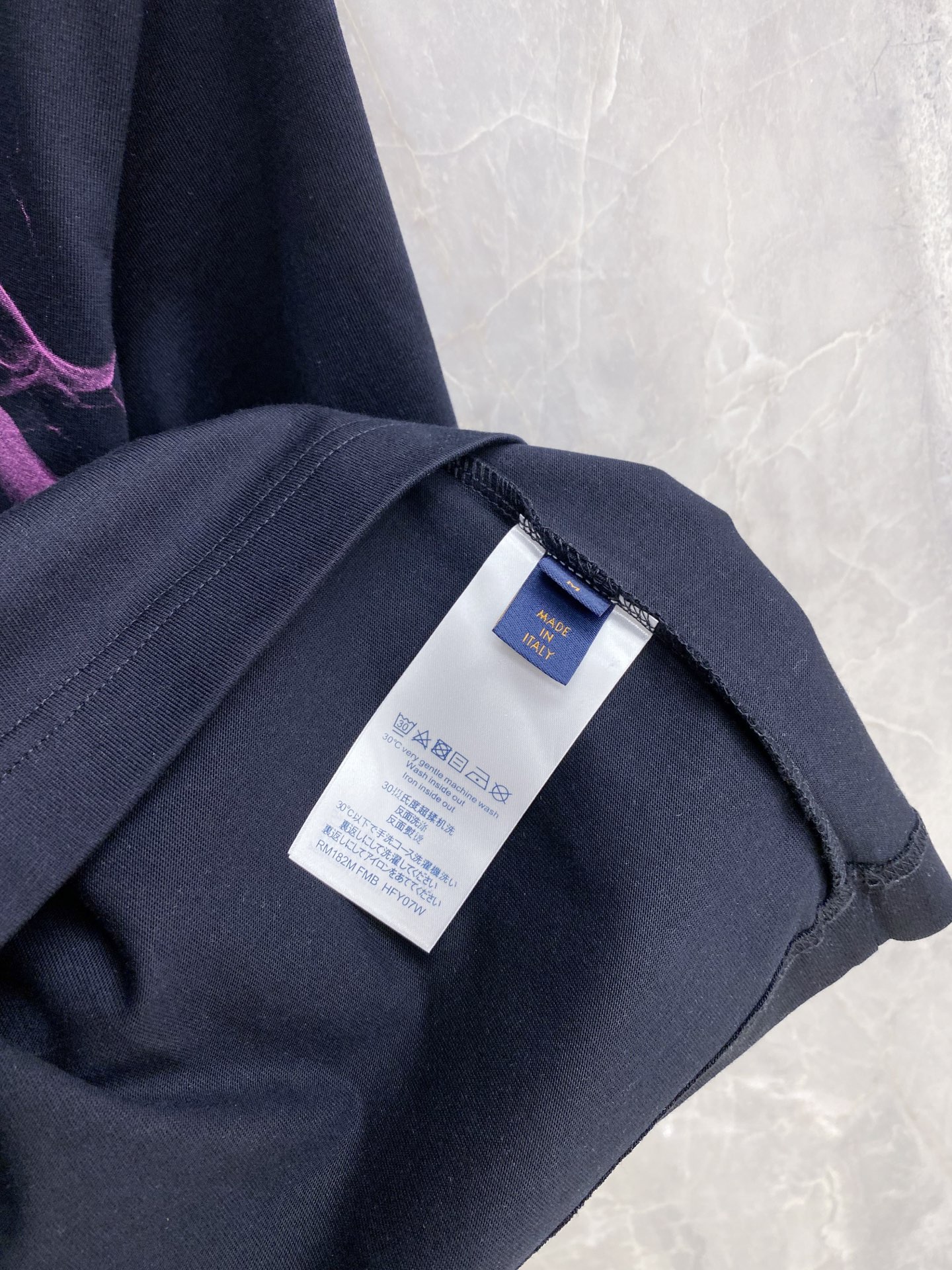 Louis Vuitton Basic Clothing Cotton Black S-l-xxl