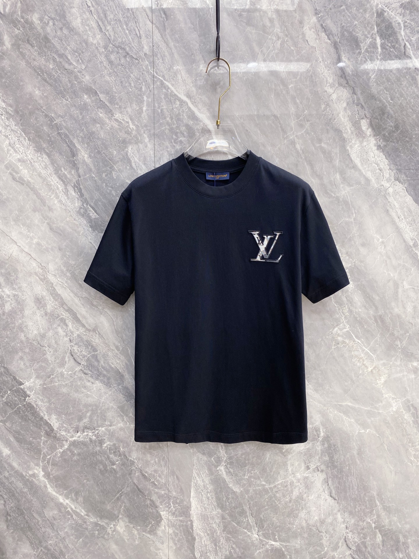 Louis Vuitton Basic Clothing Cotton Black S-l-xxl