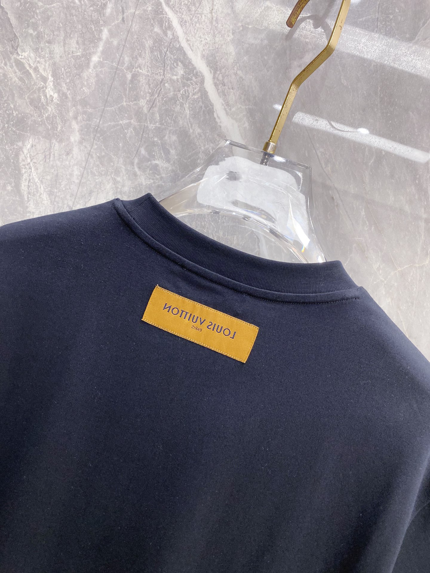 Louis Vuitton Basic Clothing Cotton Black S-l-xxl