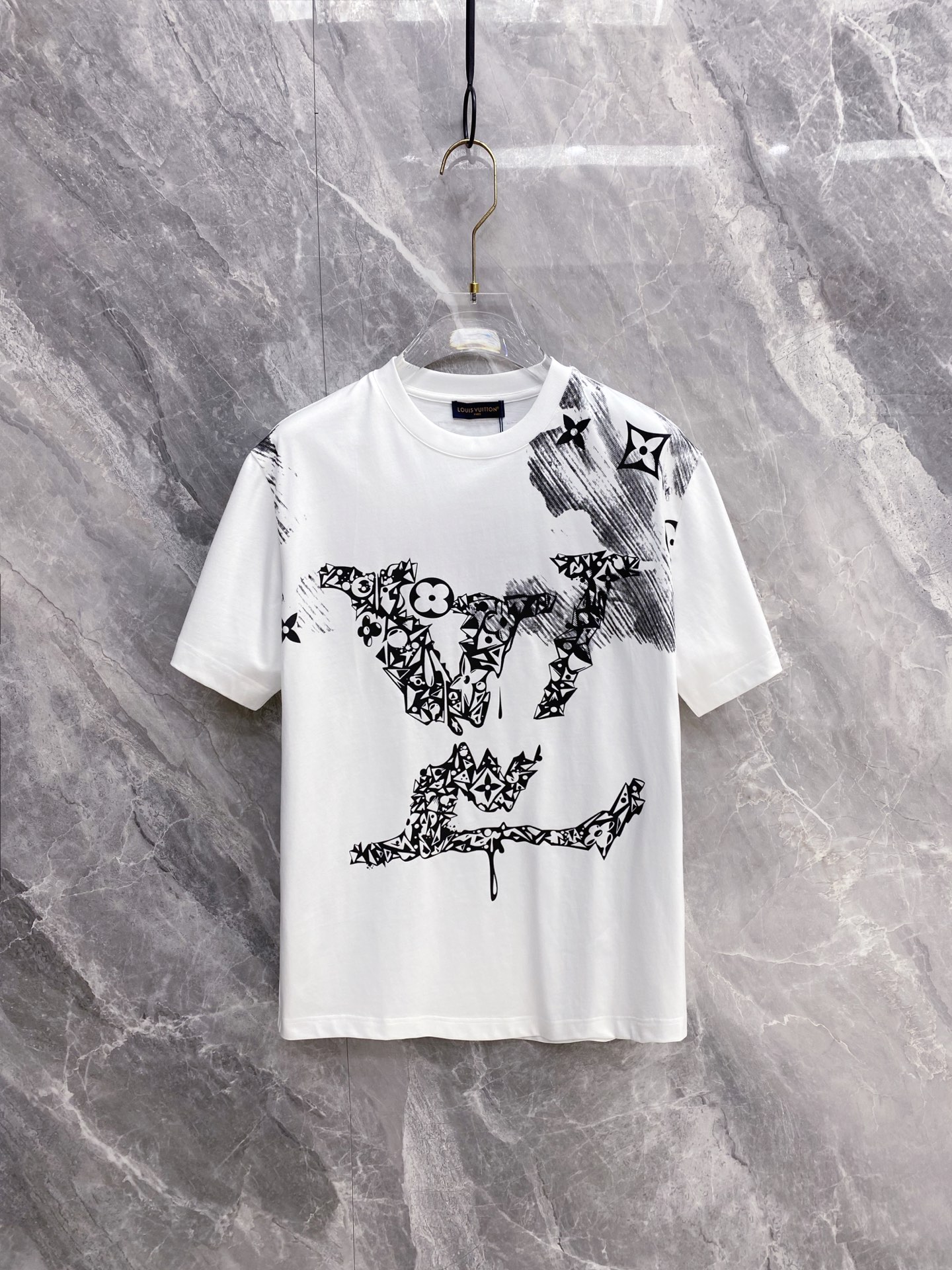 Louis Vuitton Basic Clothing Cotton Black S-l-xxl