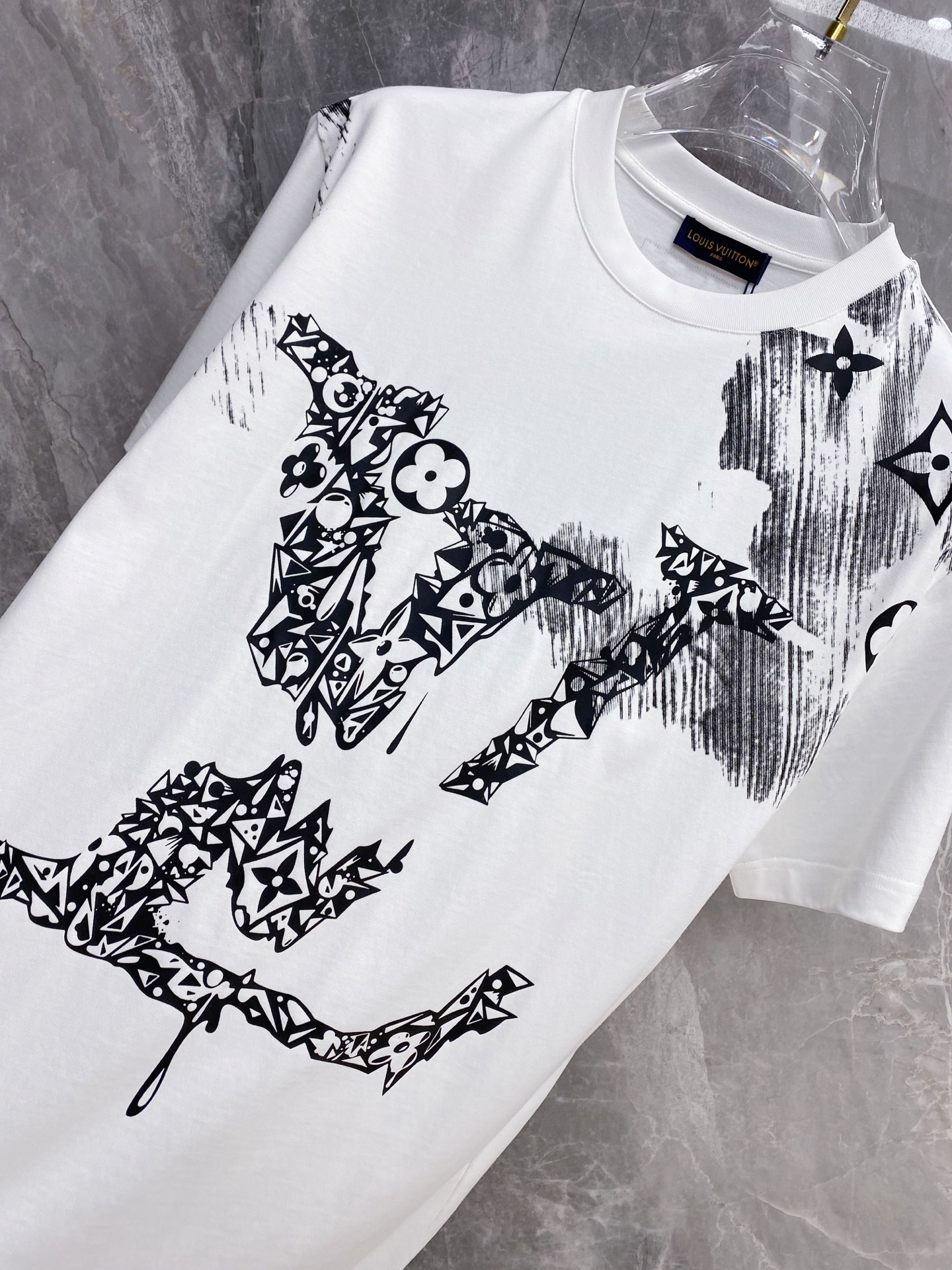 Louis Vuitton Basic Clothing Cotton Black S-l-xxl