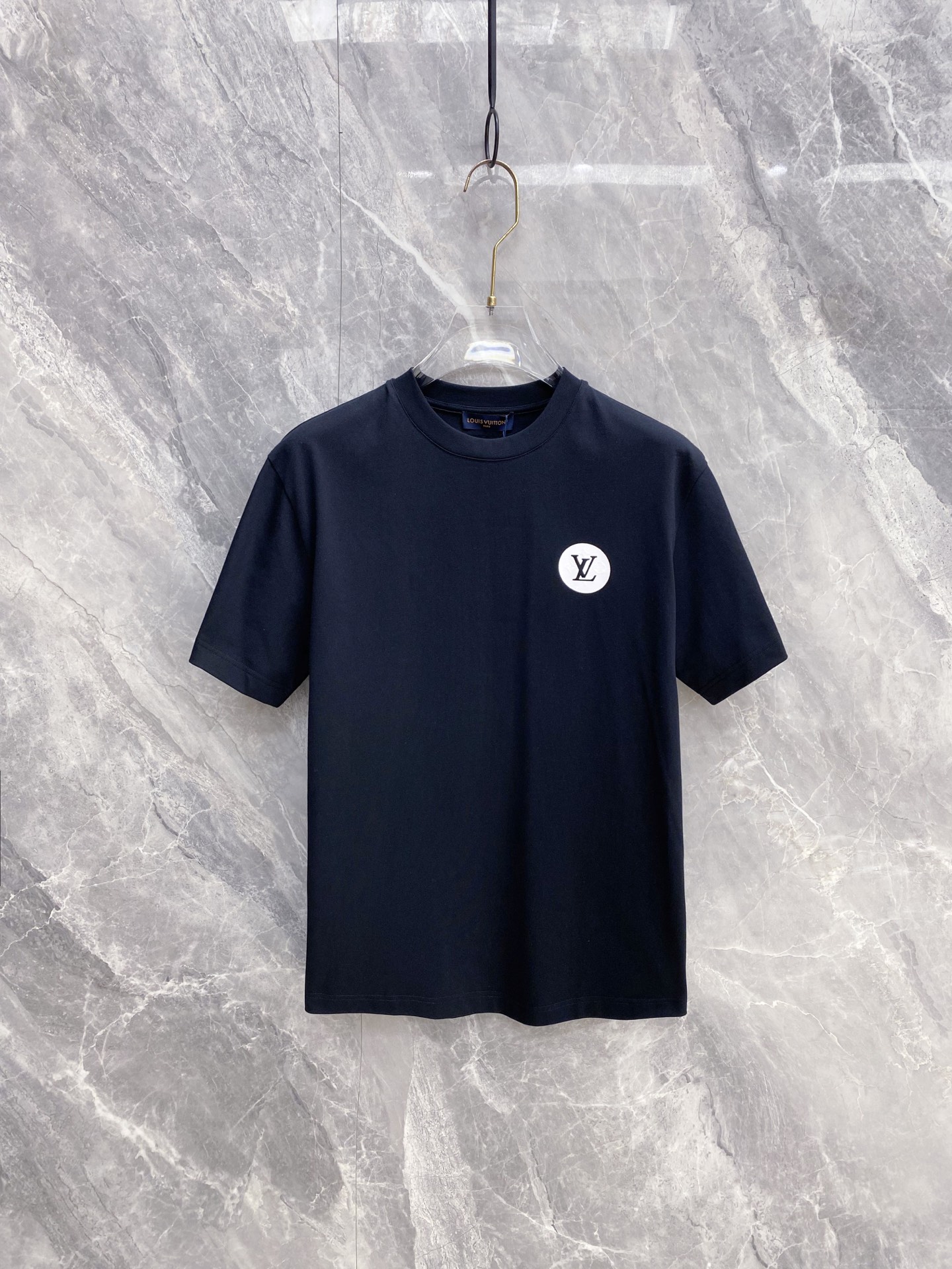 Louis Vuitton Basic Clothing Cotton Black S-l-xxl