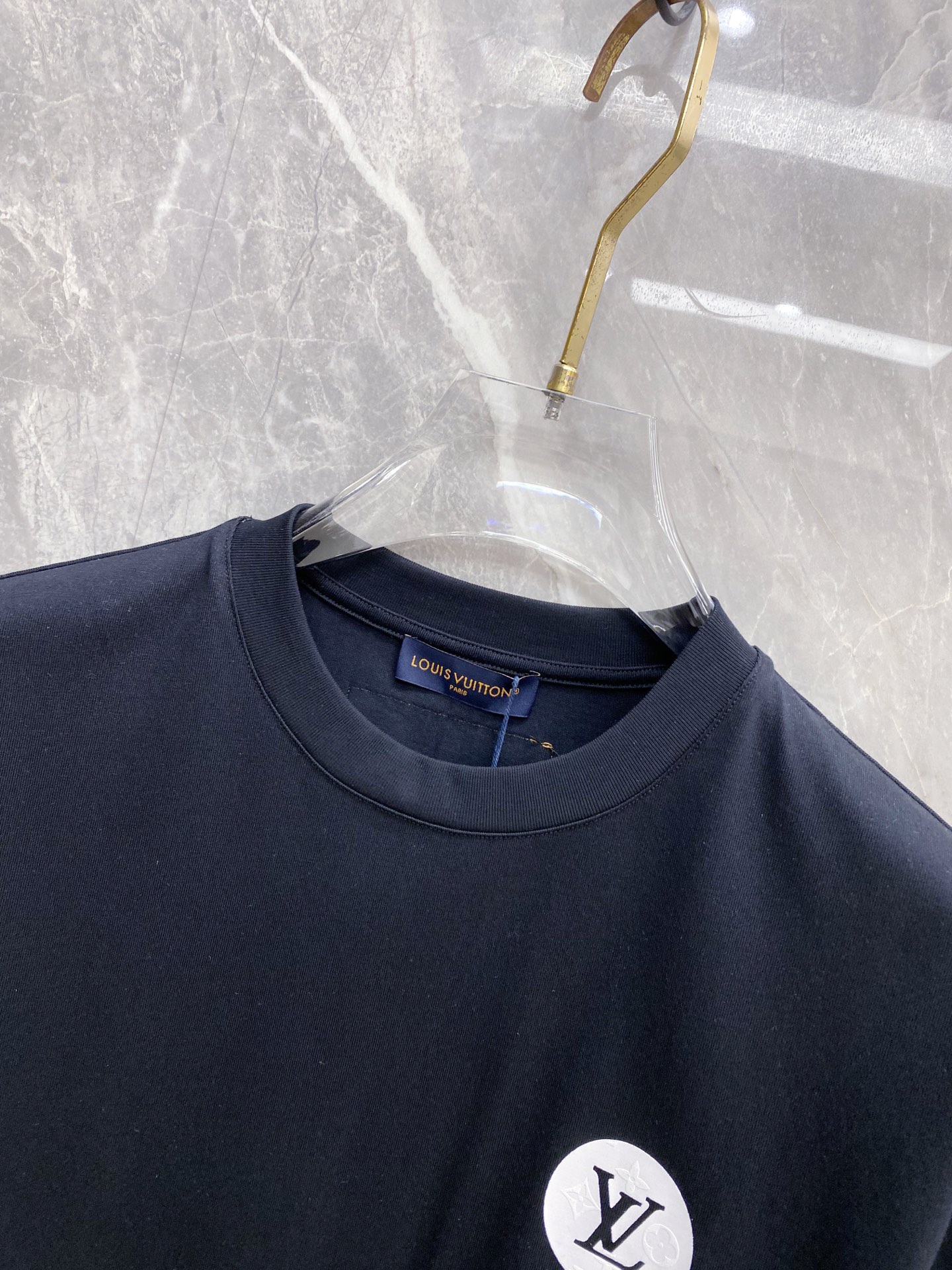 Louis Vuitton Basic Clothing Cotton Black S-l-xxl