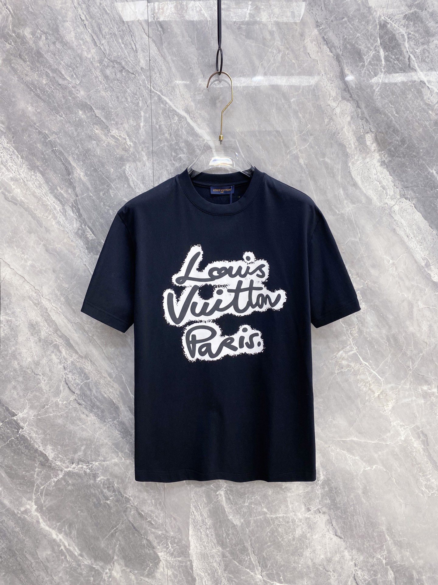 Louis Vuitton Basic Clothing Cotton Black S-l-xxl