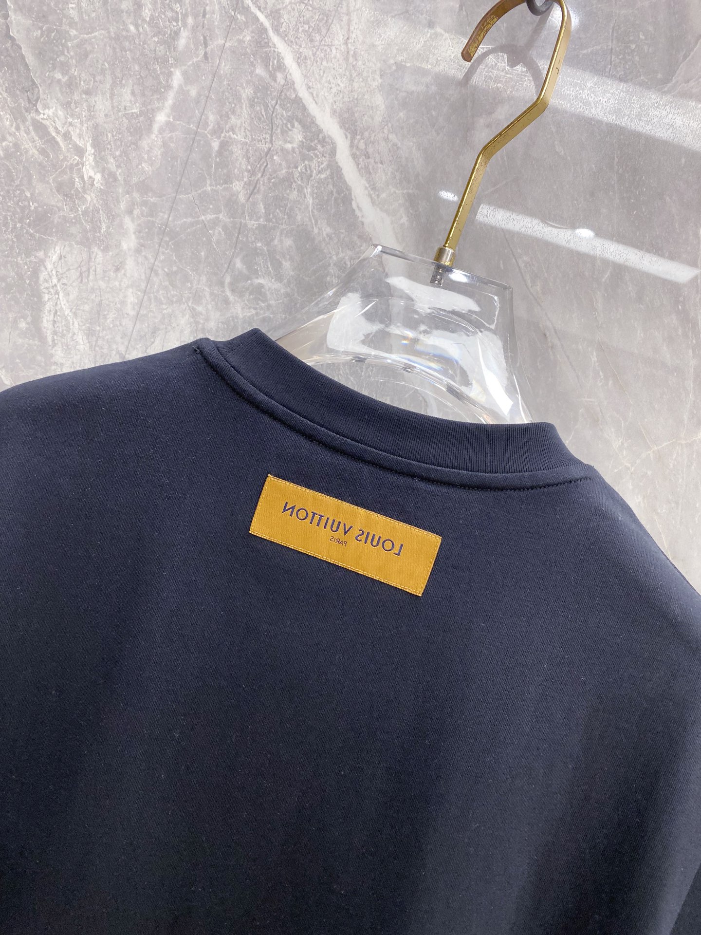 Louis Vuitton Basic Clothing Cotton Black S-l-xxl