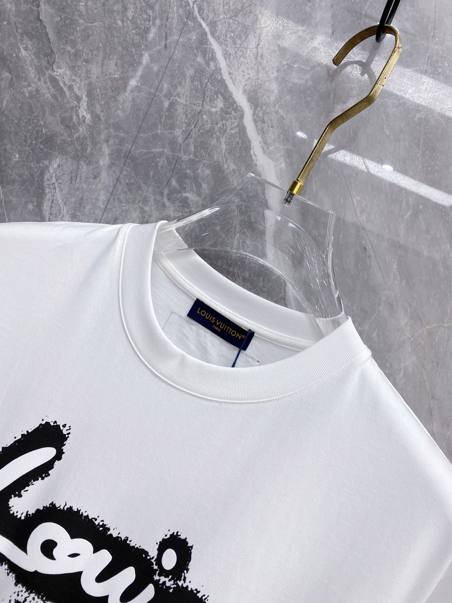 Louis Vuitton Basic Clothing Cotton Black S-l-xxl