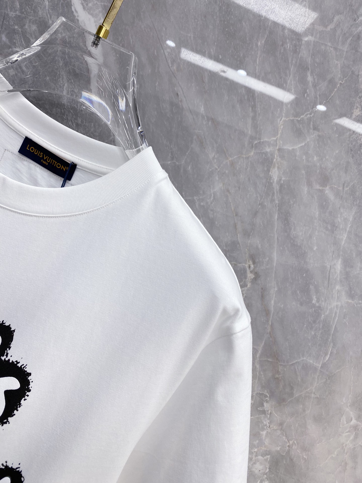 Louis Vuitton Basic Clothing Cotton Black S-l-xxl