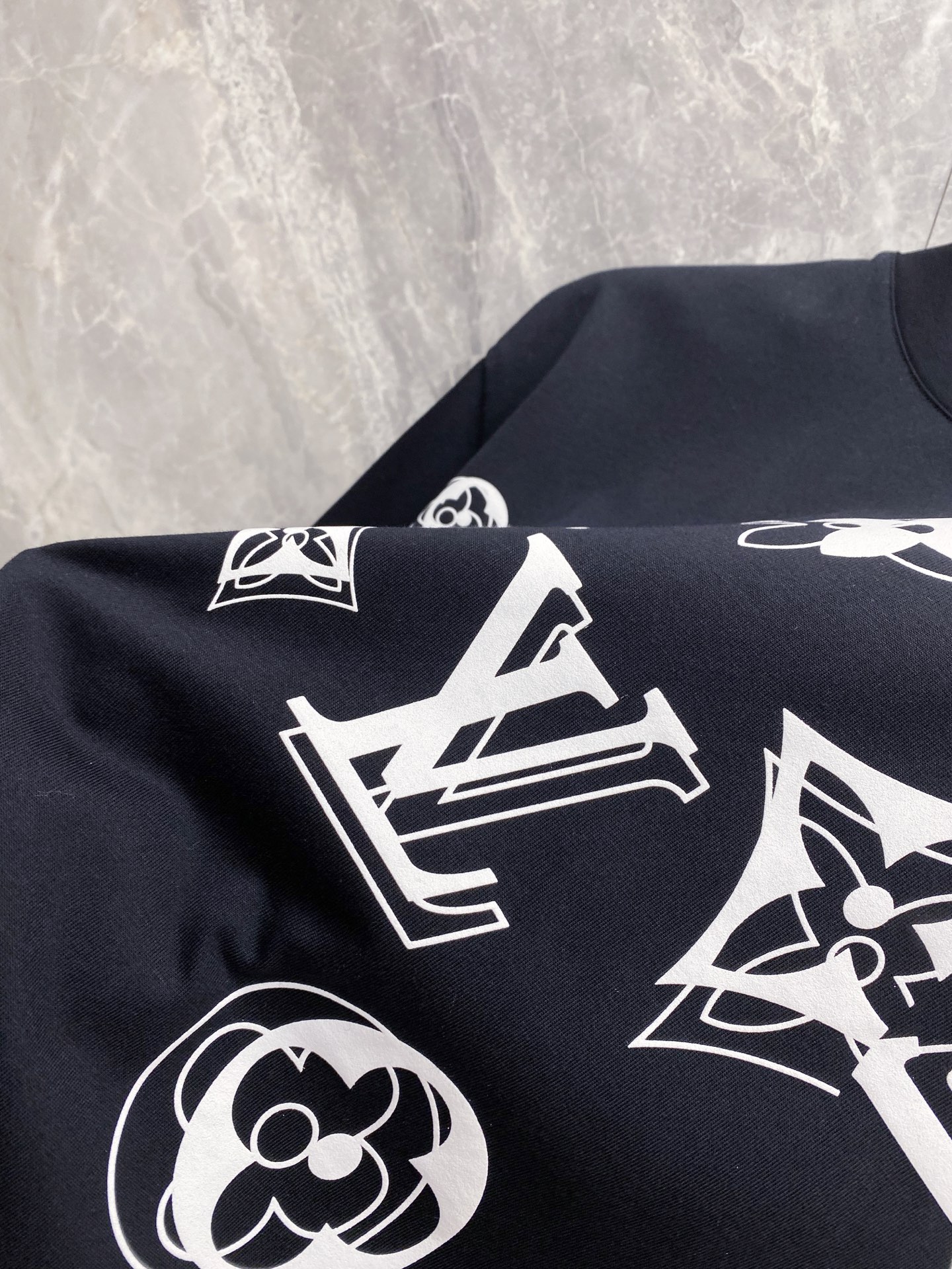 Louis Vuitton Basic Clothing Cotton Black S-l-xxl