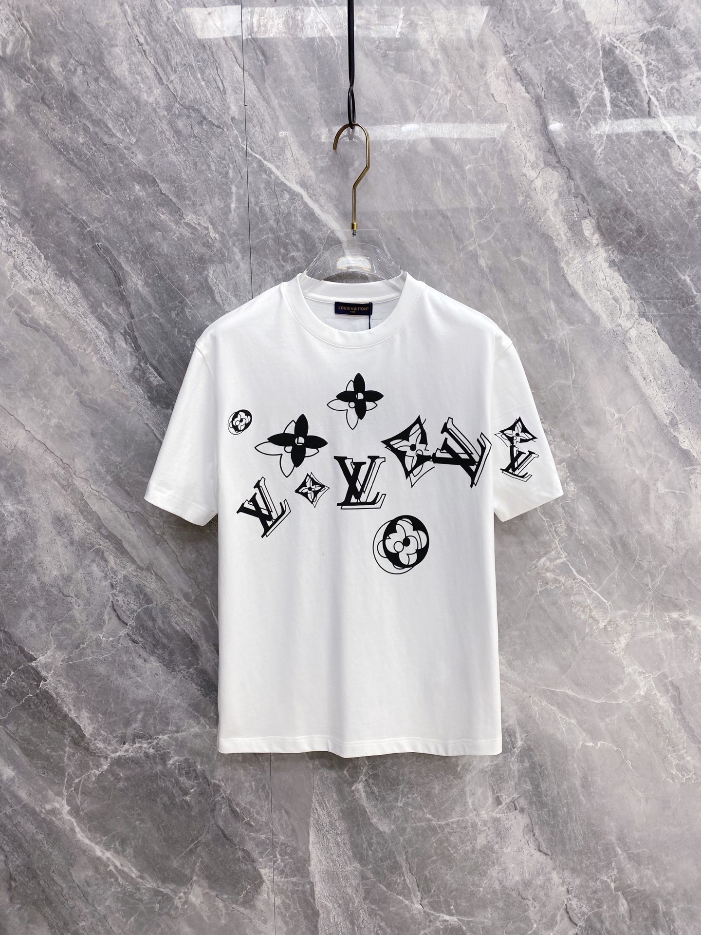 Louis Vuitton Basic Clothing Cotton Black S-l-xxl