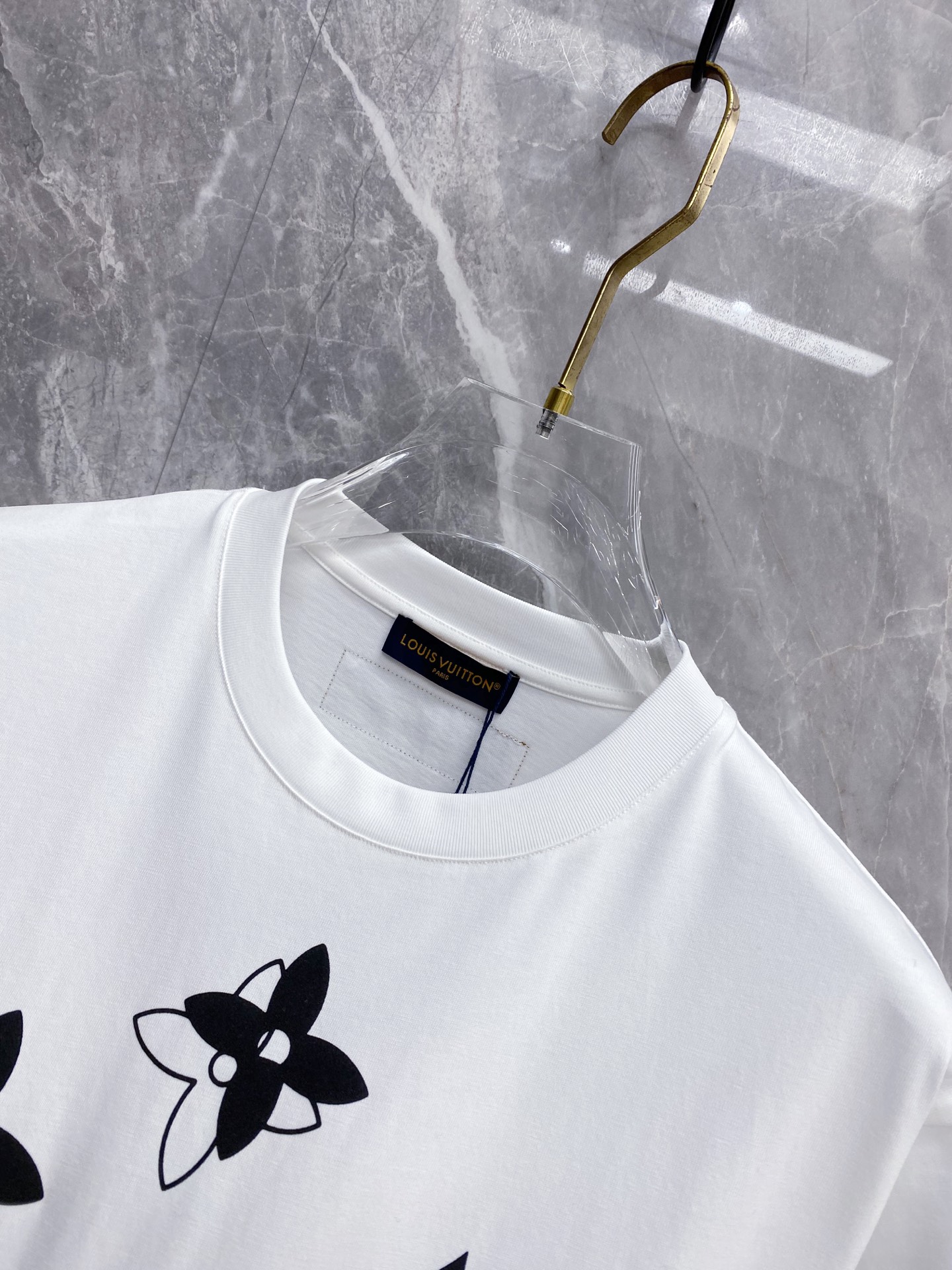 Louis Vuitton Basic Clothing Cotton Black S-l-xxl