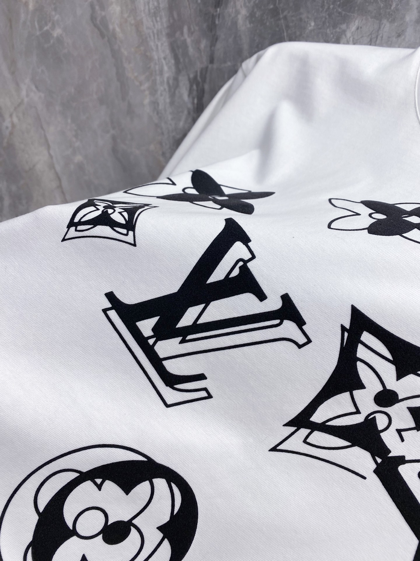 Louis Vuitton Basic Clothing Cotton Black S-l-xxl