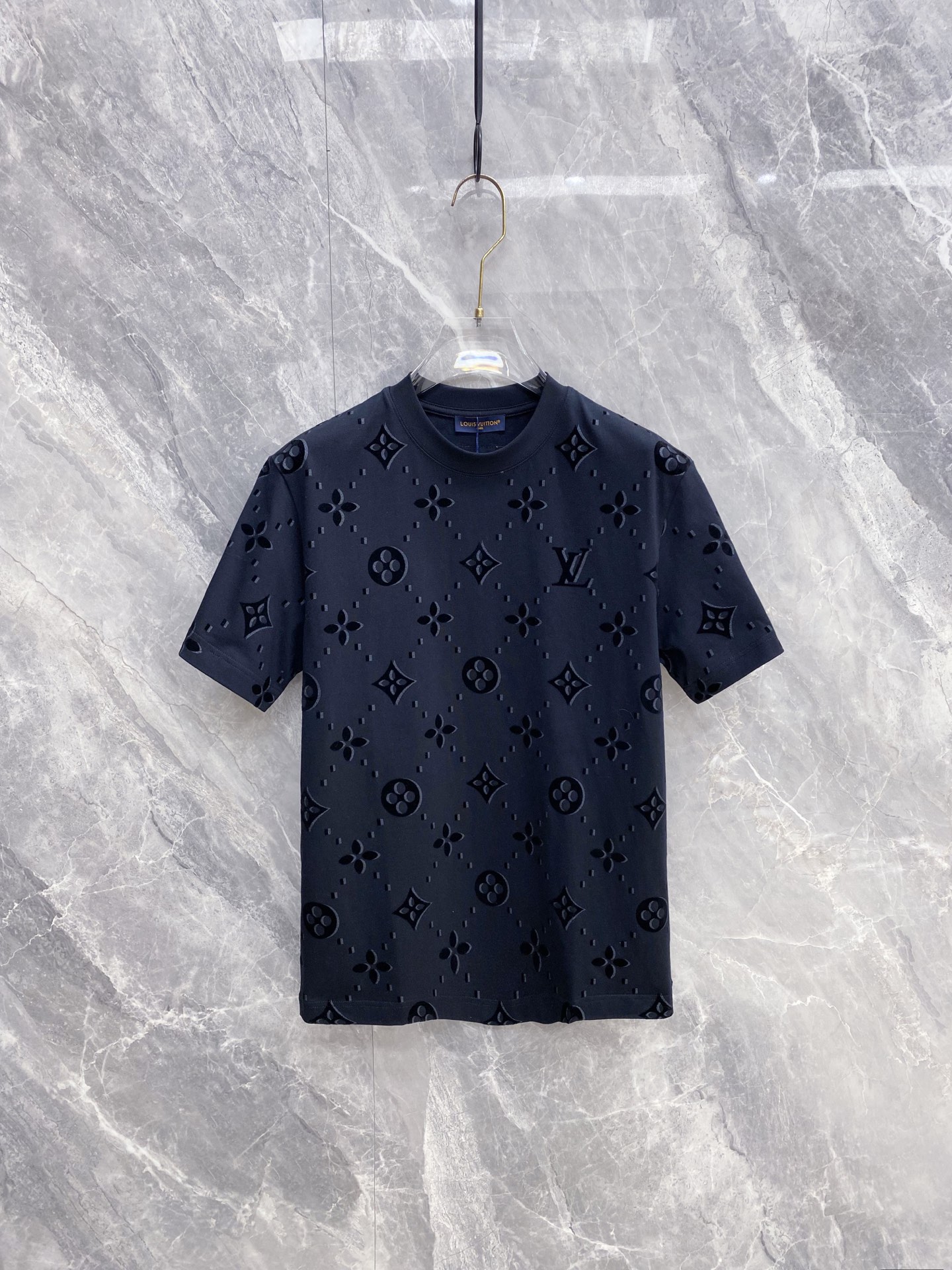 Louis Vuitton Basic Clothing Cotton Black S-l-xxl