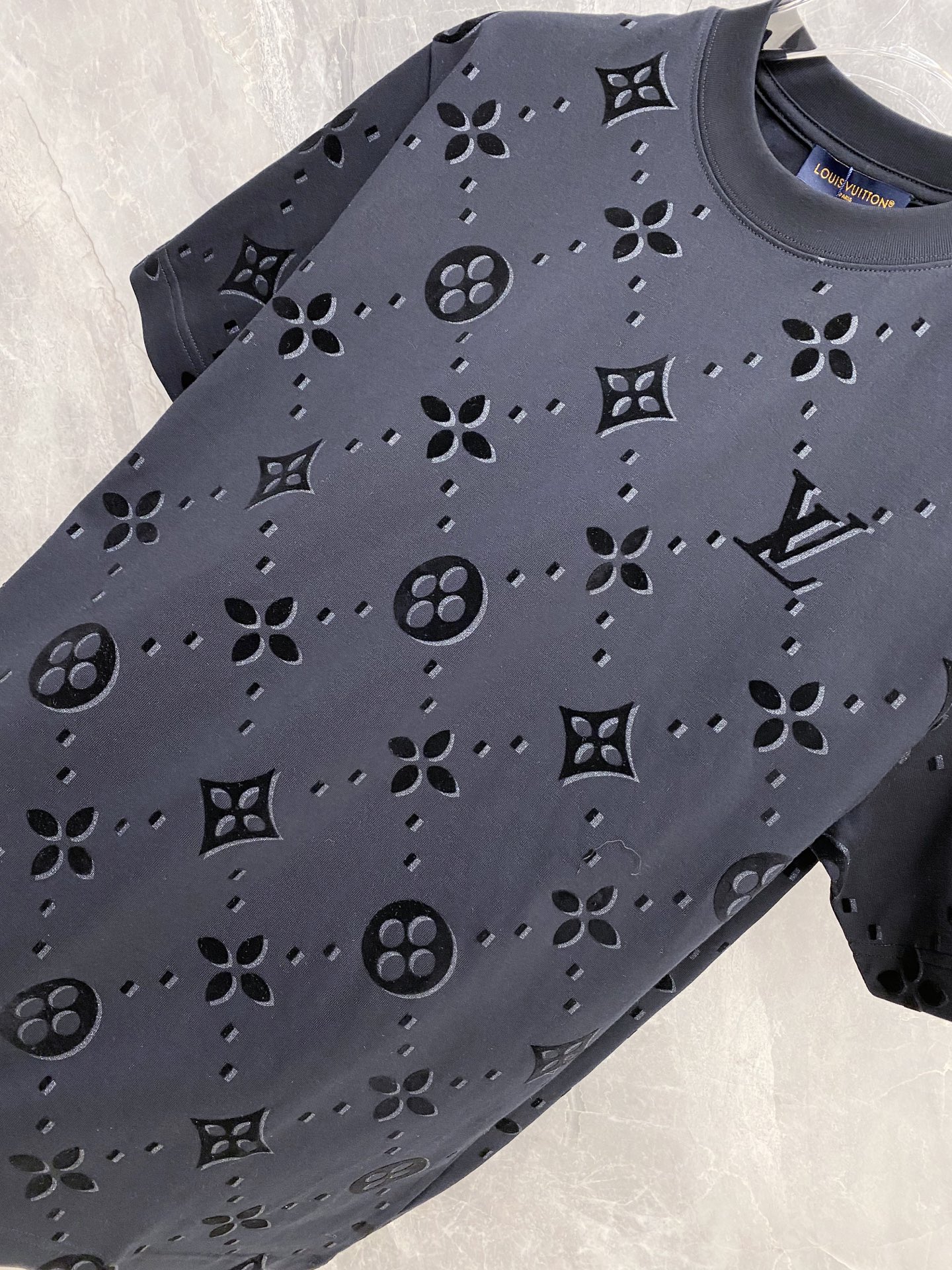 Louis Vuitton Basic Clothing Cotton Black S-l-xxl