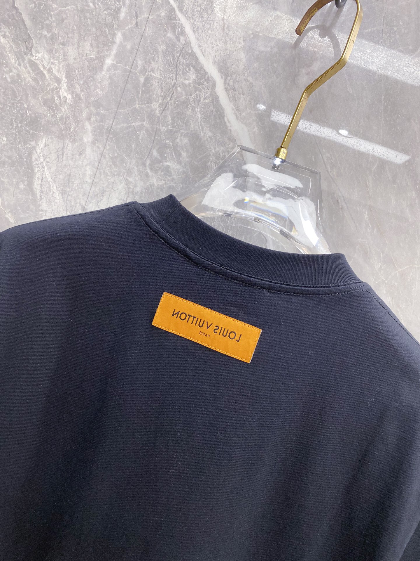 Louis Vuitton Basic Clothing Cotton Black S-l-xxl