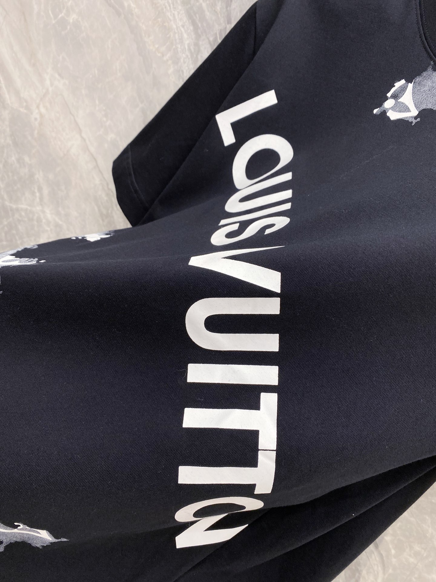 Louis Vuitton Basic Clothing Cotton Black S-l-xxl