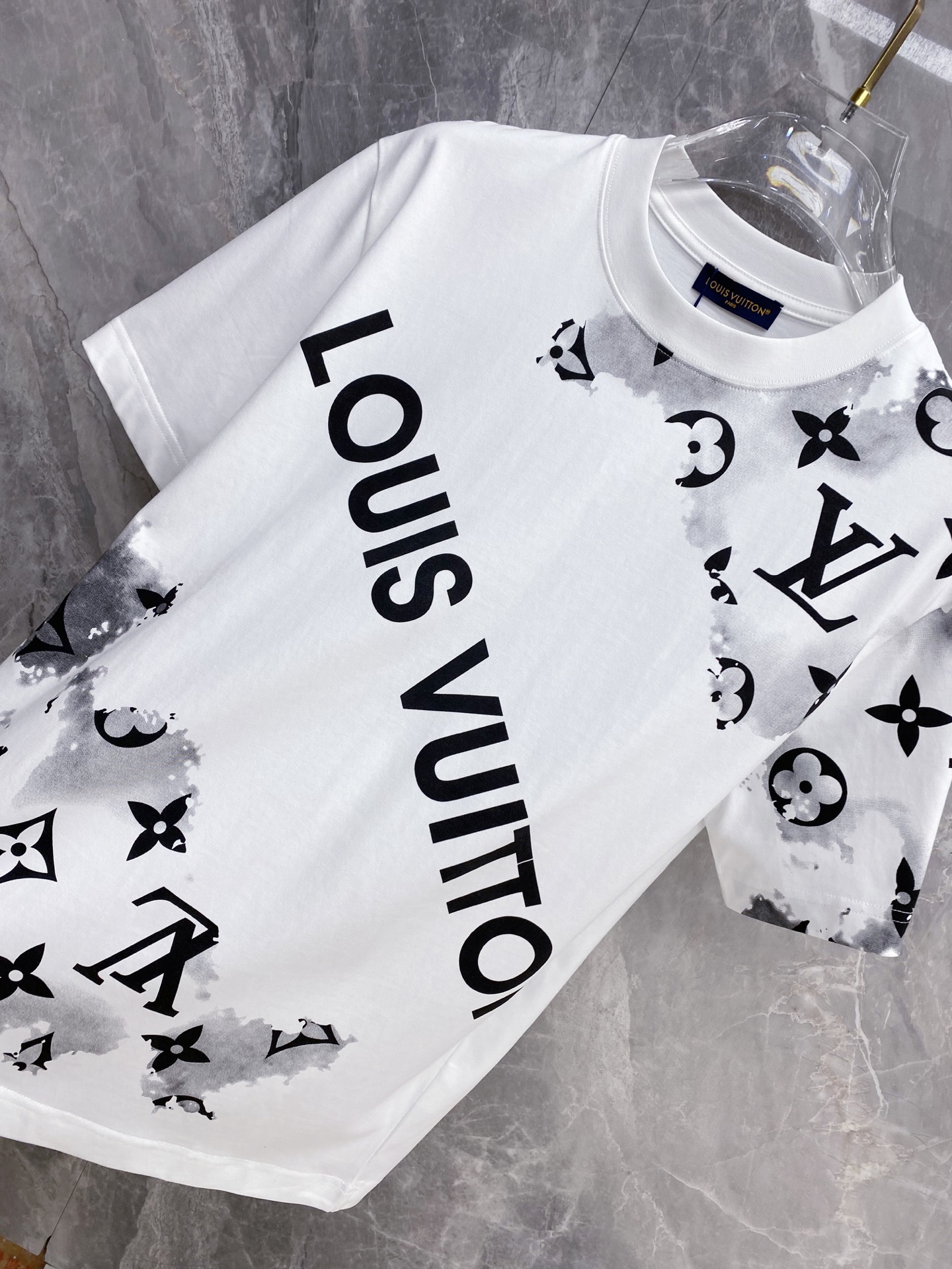 Louis Vuitton Basic Clothing Cotton Black S-l-xxl