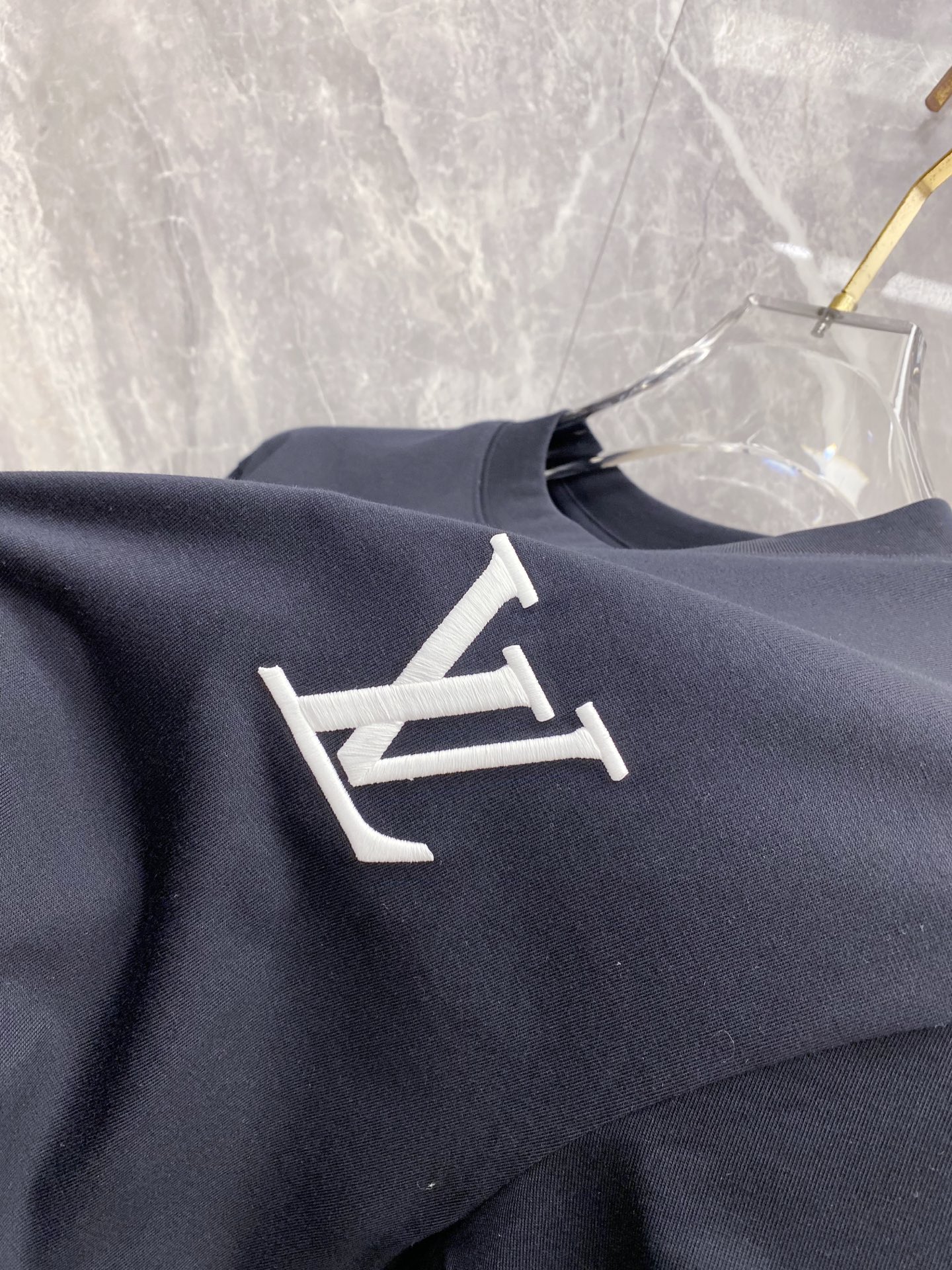 Louis Vuitton Basic Clothing Cotton Black S-l-xxl