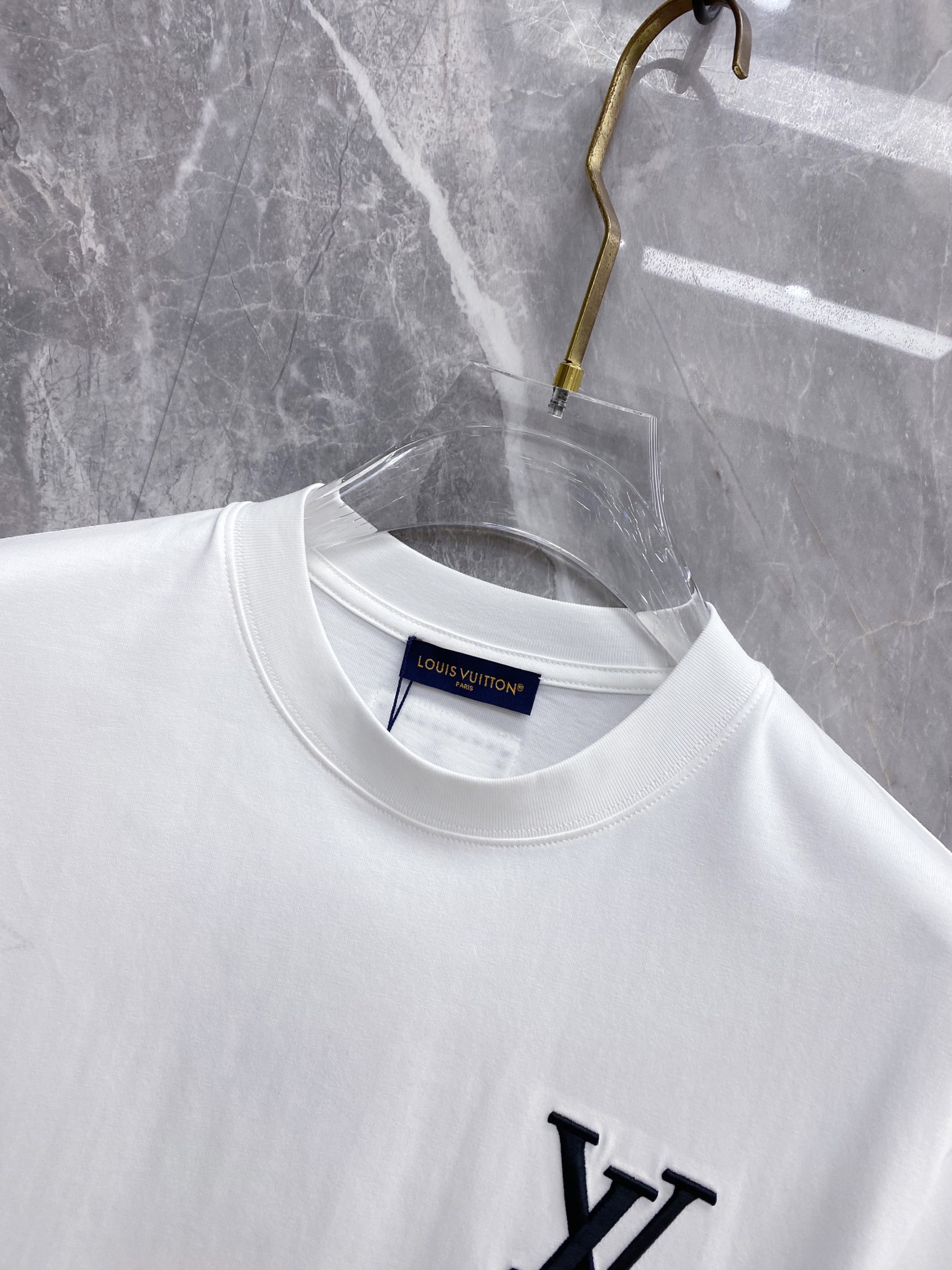 Louis Vuitton Basic Clothing Cotton Black S-l-xxl