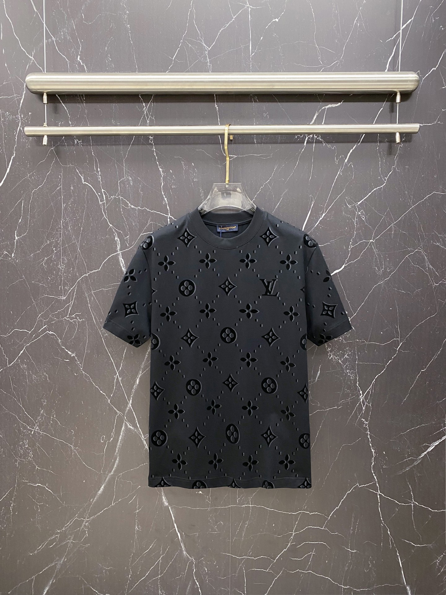 Louis Vuitton Basic Clothing Cotton Black S-l-xxl