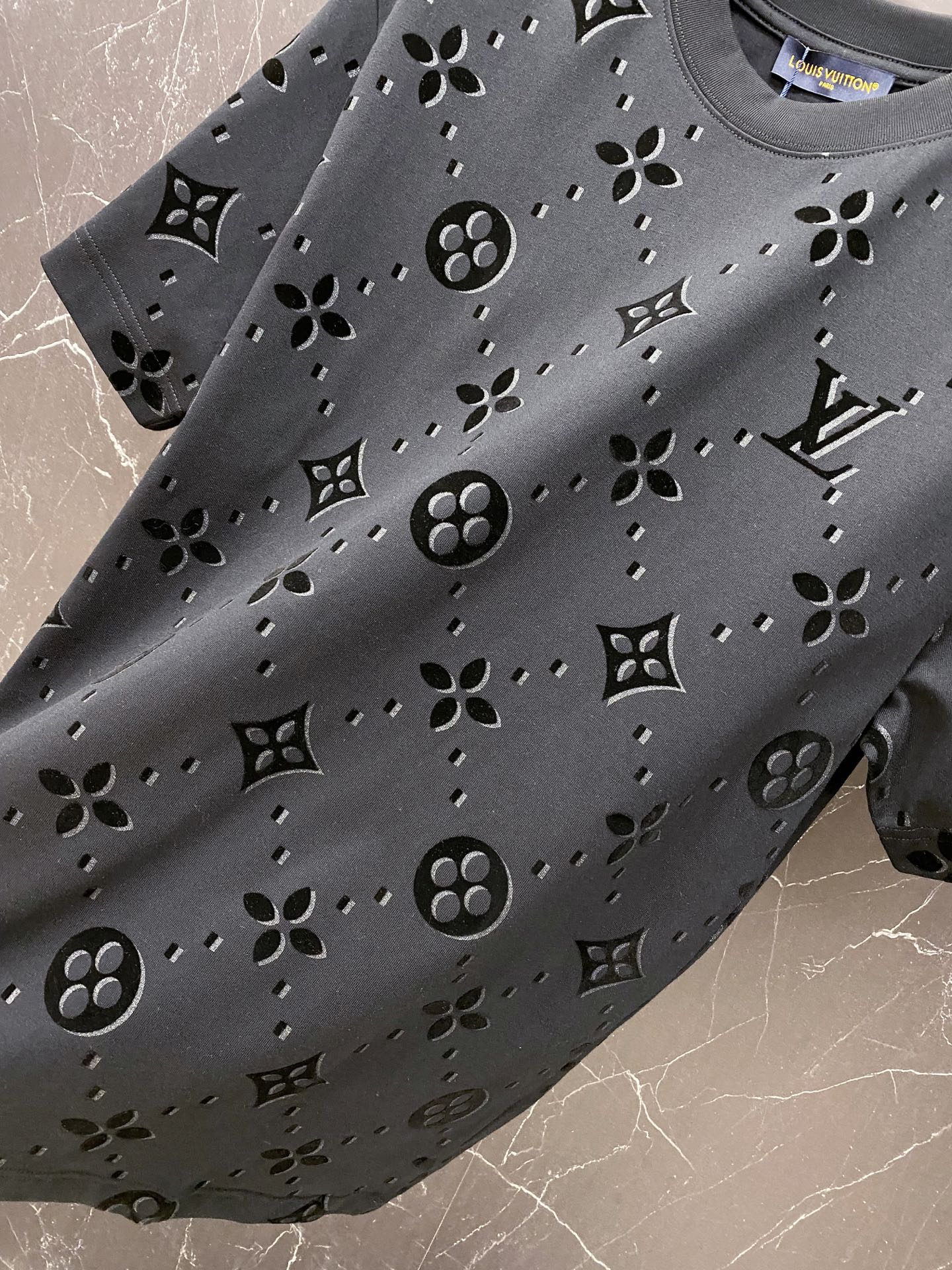 Louis Vuitton Basic Clothing Cotton Black S-l-xxl