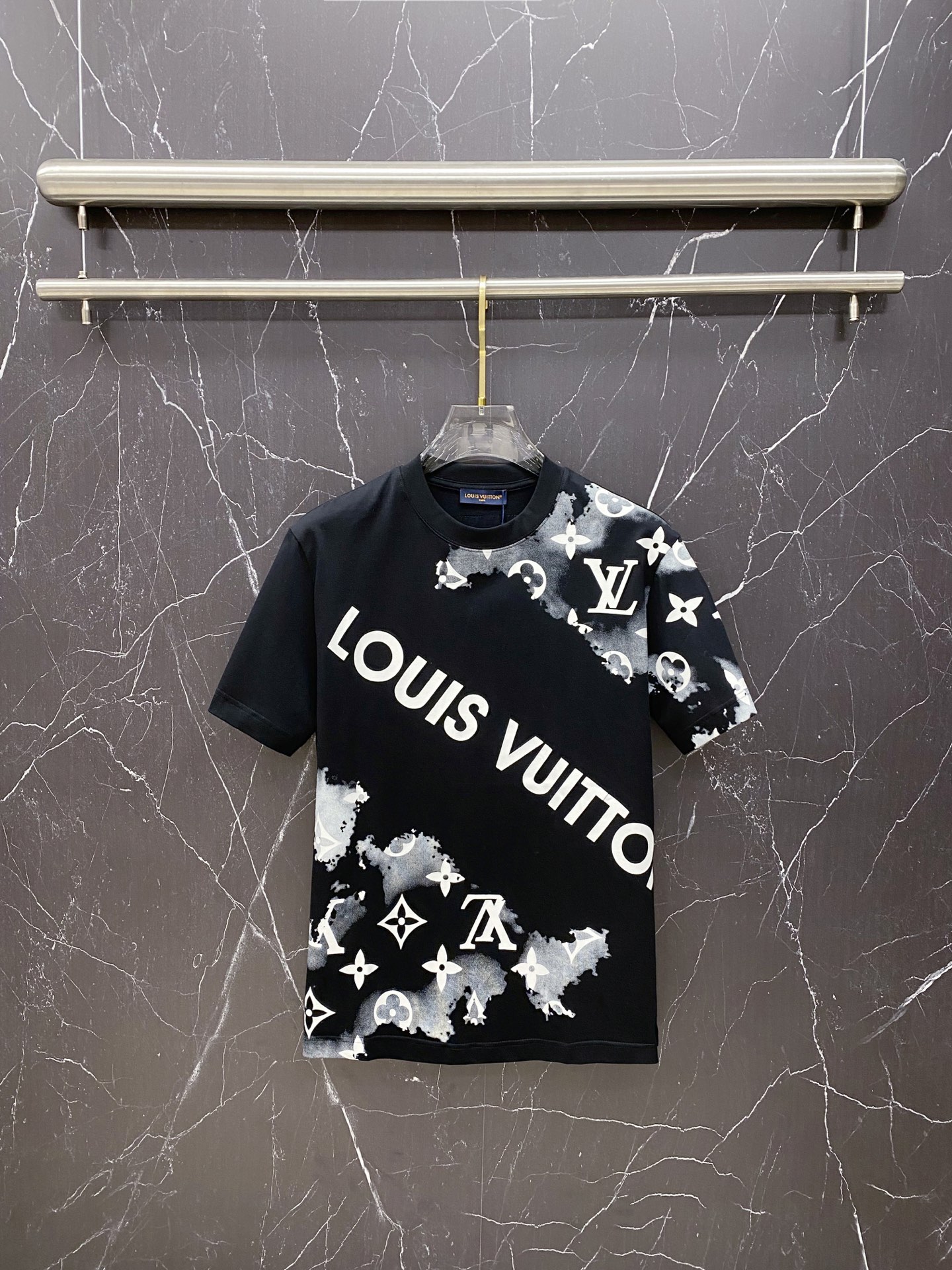 Louis Vuitton Basic Clothing Cotton Black S-l-xxl