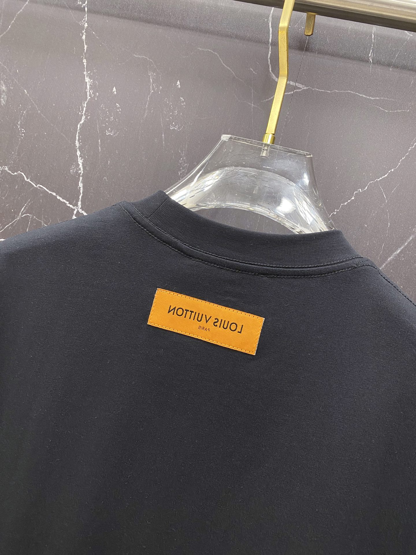 Louis Vuitton Basic Clothing Cotton Black S-l-xxl